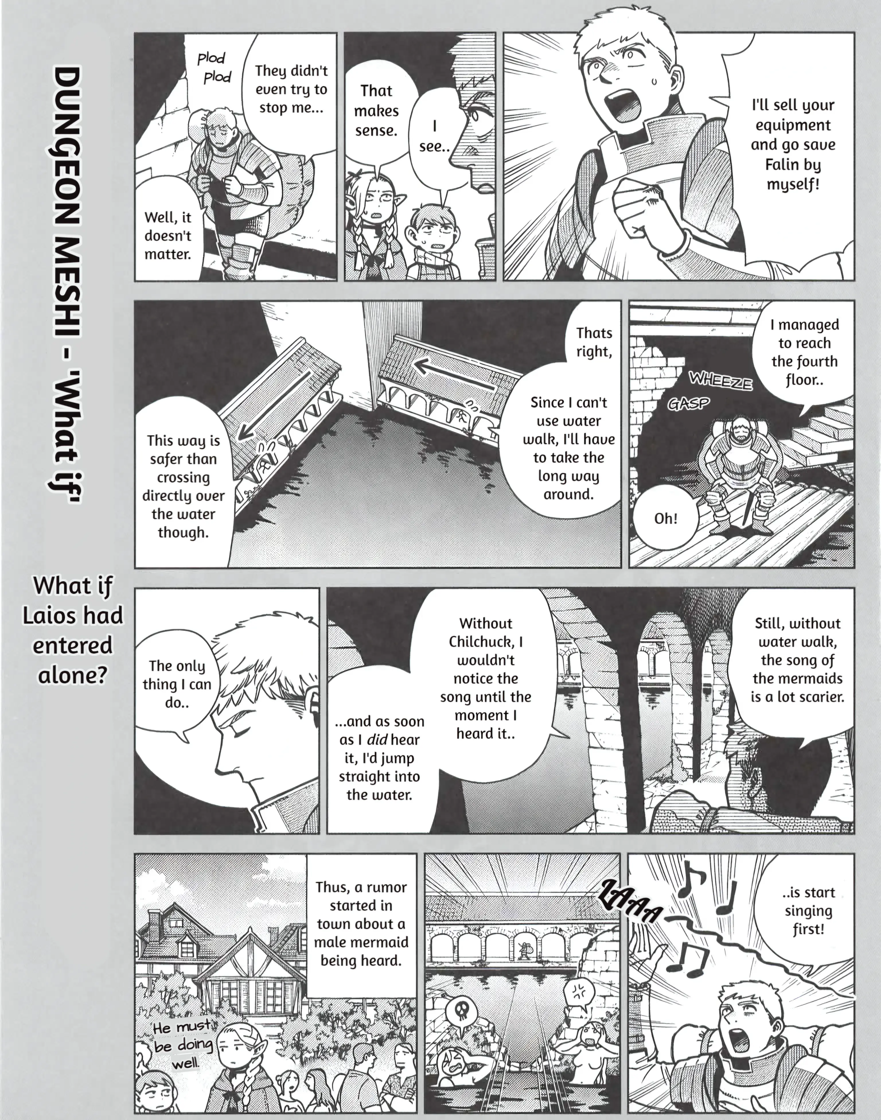 Dungeon Meshi - Vol.14 Chapter 97.82: Blu-Ray's Extra Vol 2 - "What If" Situation