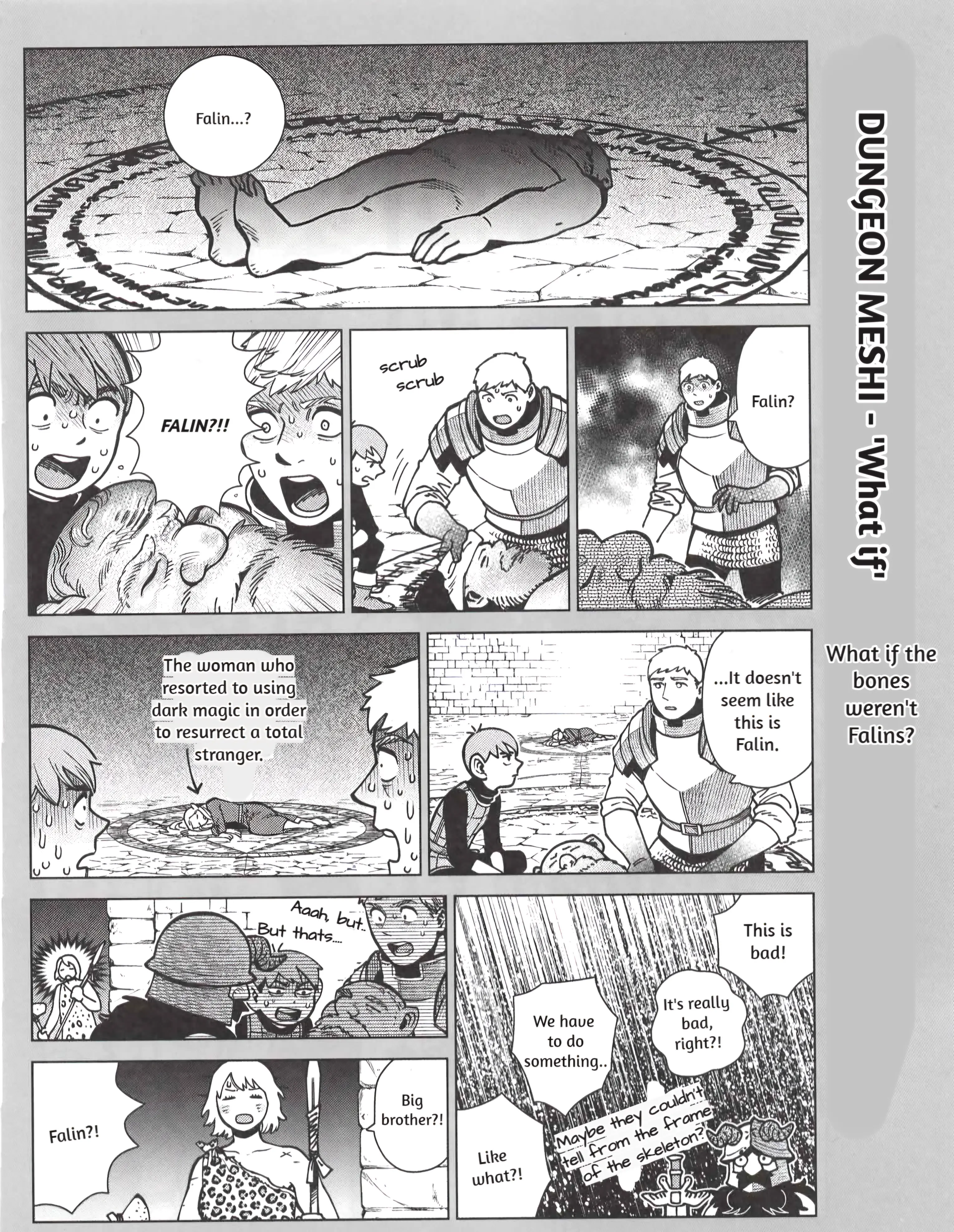 Dungeon Meshi - Vol.14 Chapter 97.82: Blu-Ray's Extra Vol 2 - "What If" Situation