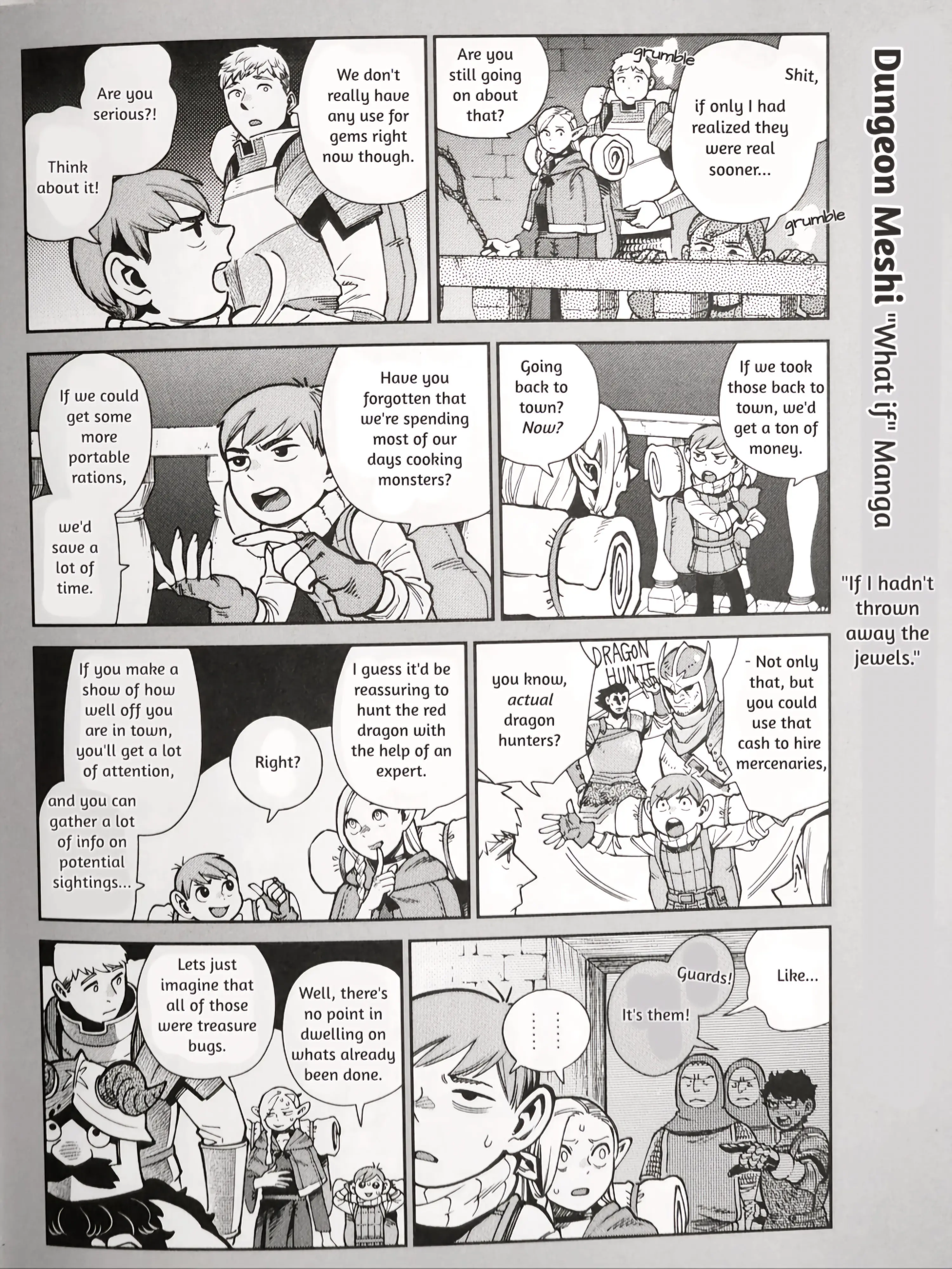 Dungeon Meshi - Vol.14 Chapter 97.8: Blu-Ray's Extra - "What If" Situation