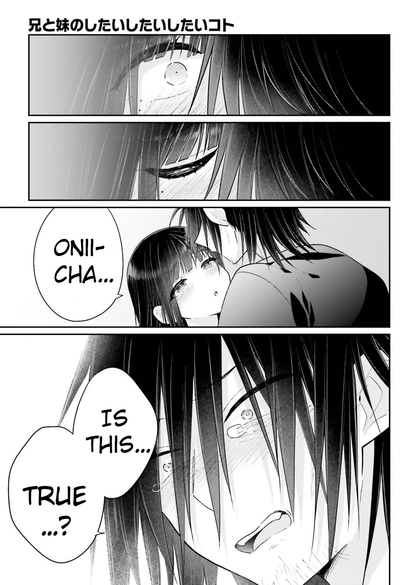 Ani To Imouto No Shitai Shitai Shitai Koto - Chapter 15.2