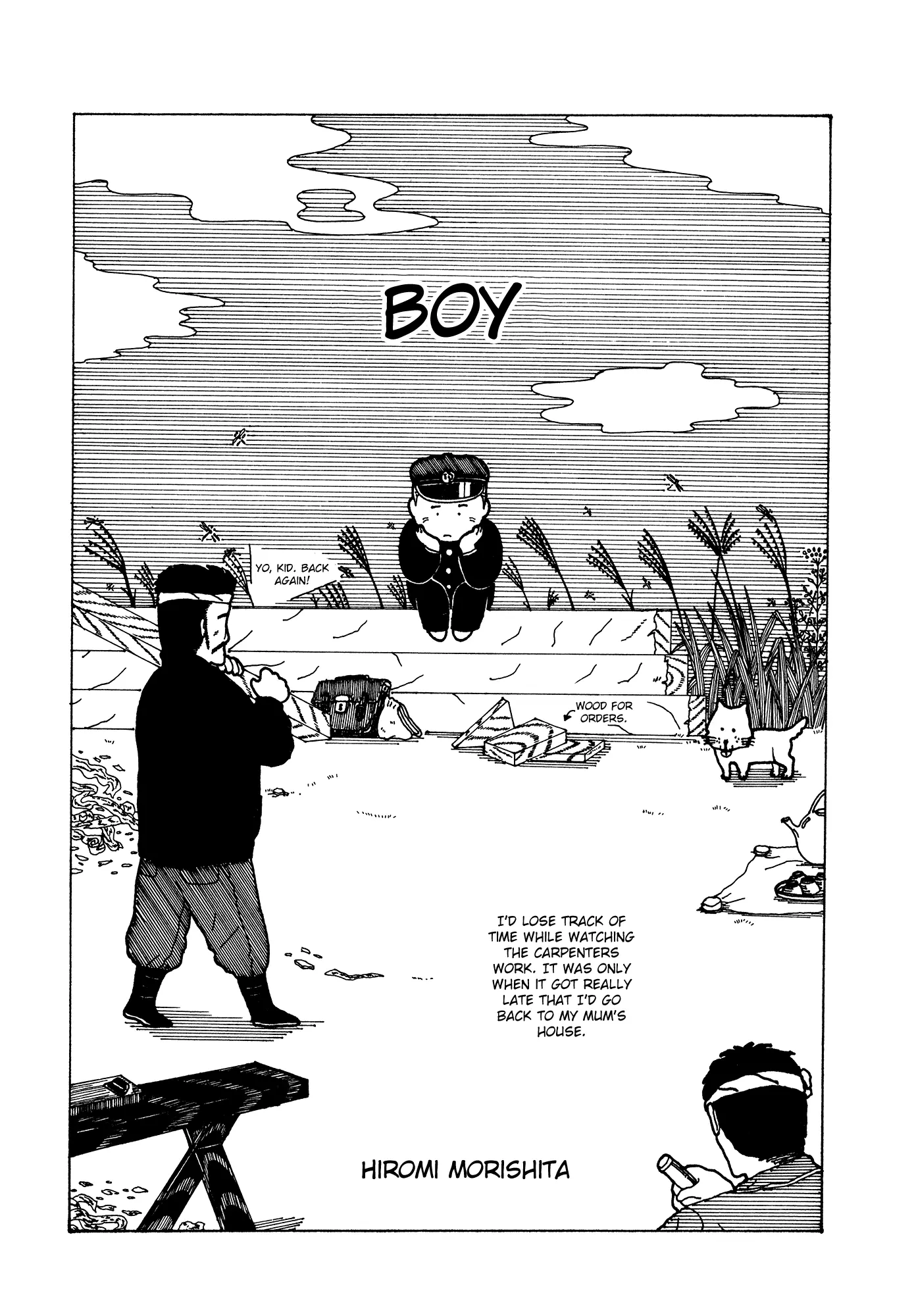 The Wooden-Mortared Kingdom - Garo 20Th Anniversary Memorial Issue - Vol.1 Chapter 61: Boy [Morishita Hiromi]