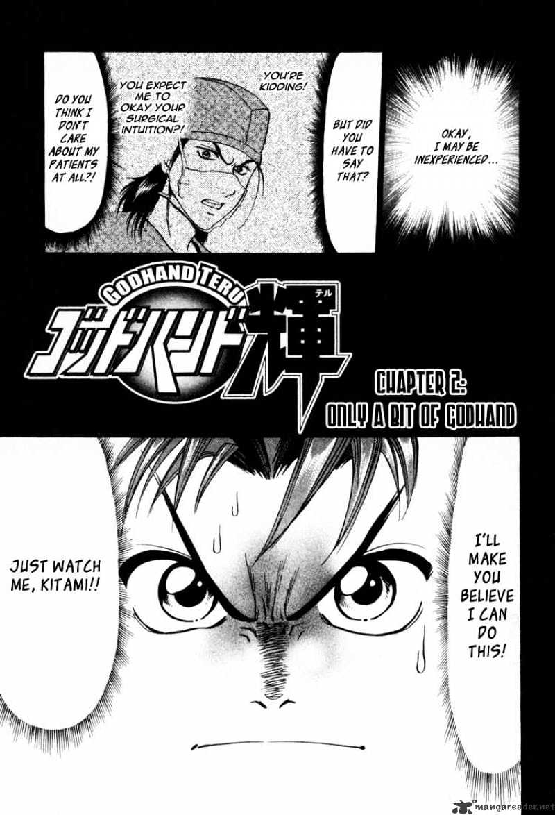 Godhand Teru - Chapter 2 : Only A Bit Of Godhand