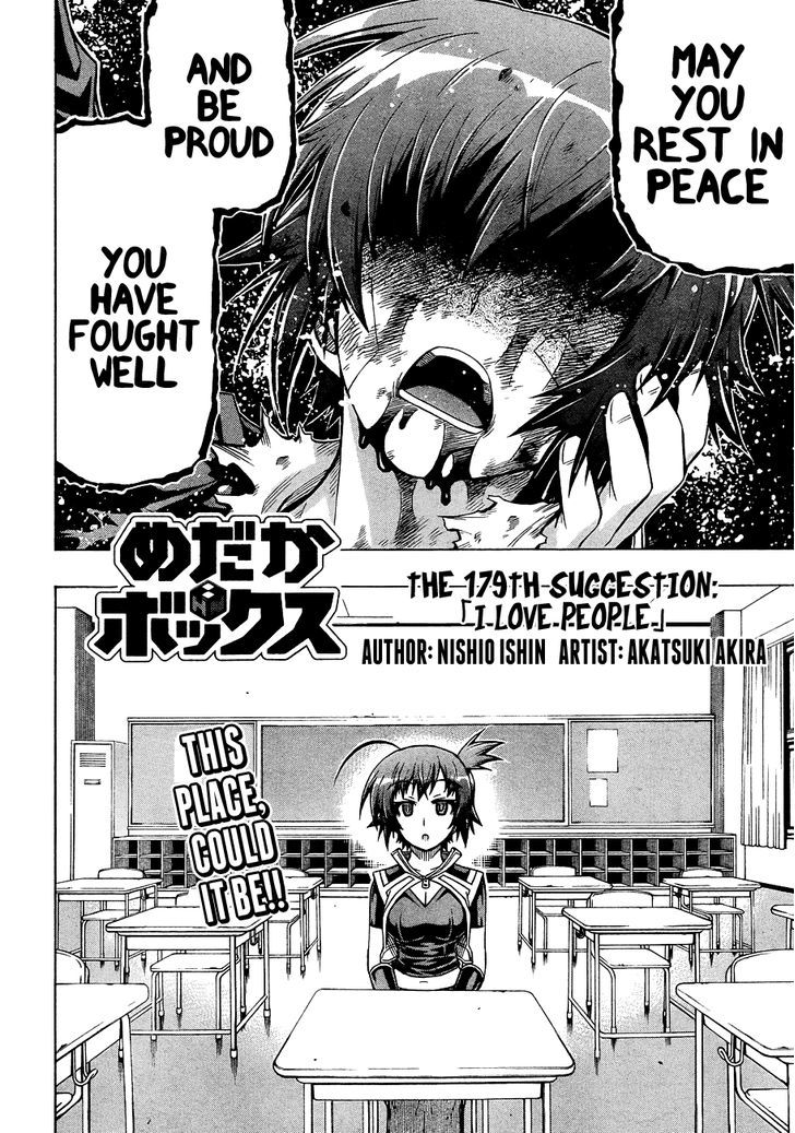 Medaka Box - Vol.21 Chapter 179 : I Love People