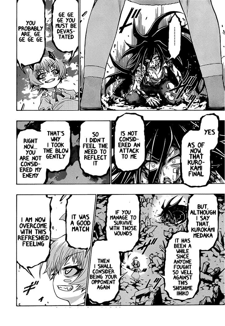 Medaka Box - Vol.21 Chapter 181 : You Lost