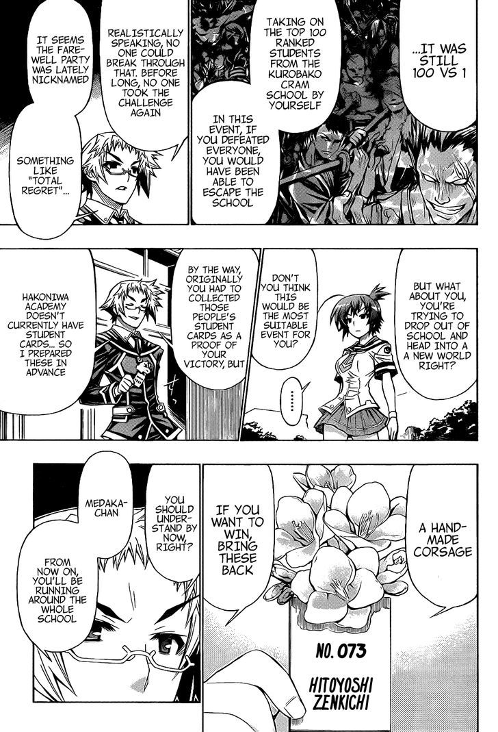 Medaka Box - Vol.22 Chapter 187 : The 100 Flowers Run