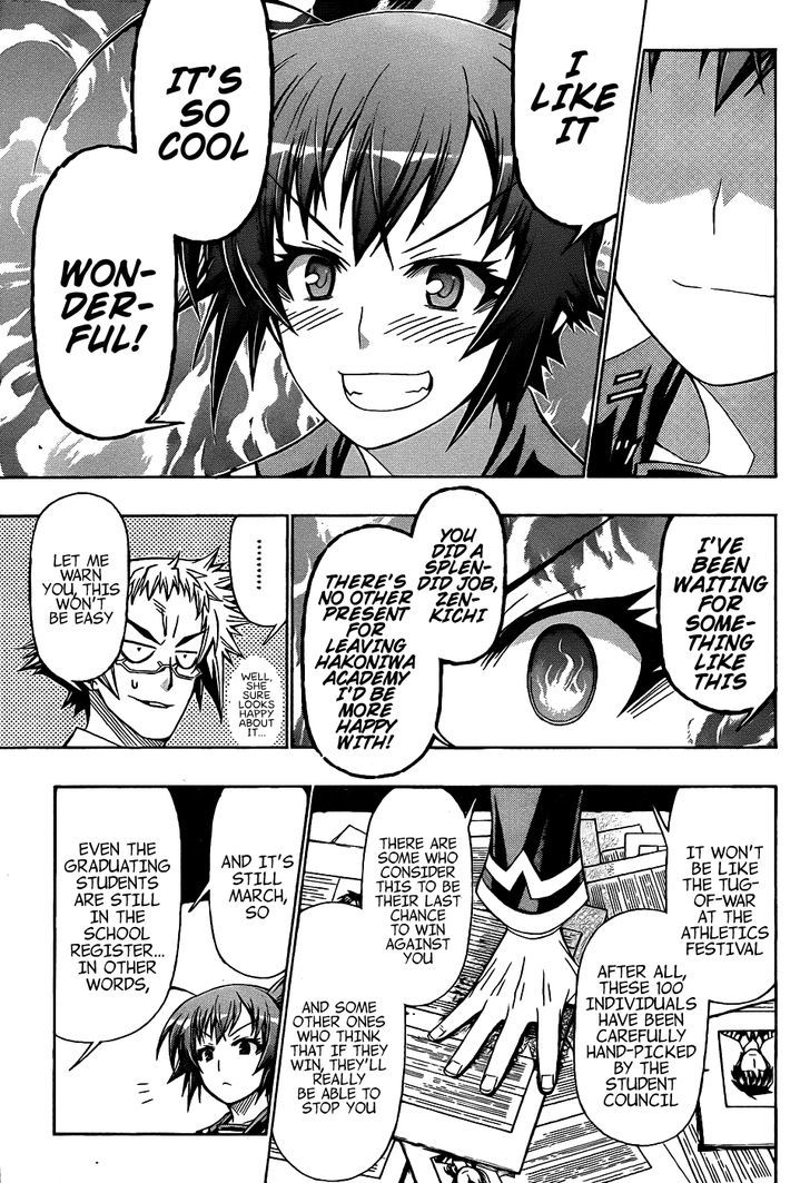 Medaka Box - Vol.22 Chapter 187 : The 100 Flowers Run