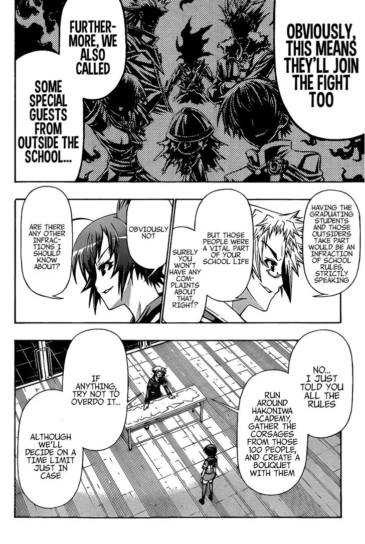 Medaka Box - Vol.22 Chapter 187 : The 100 Flowers Run