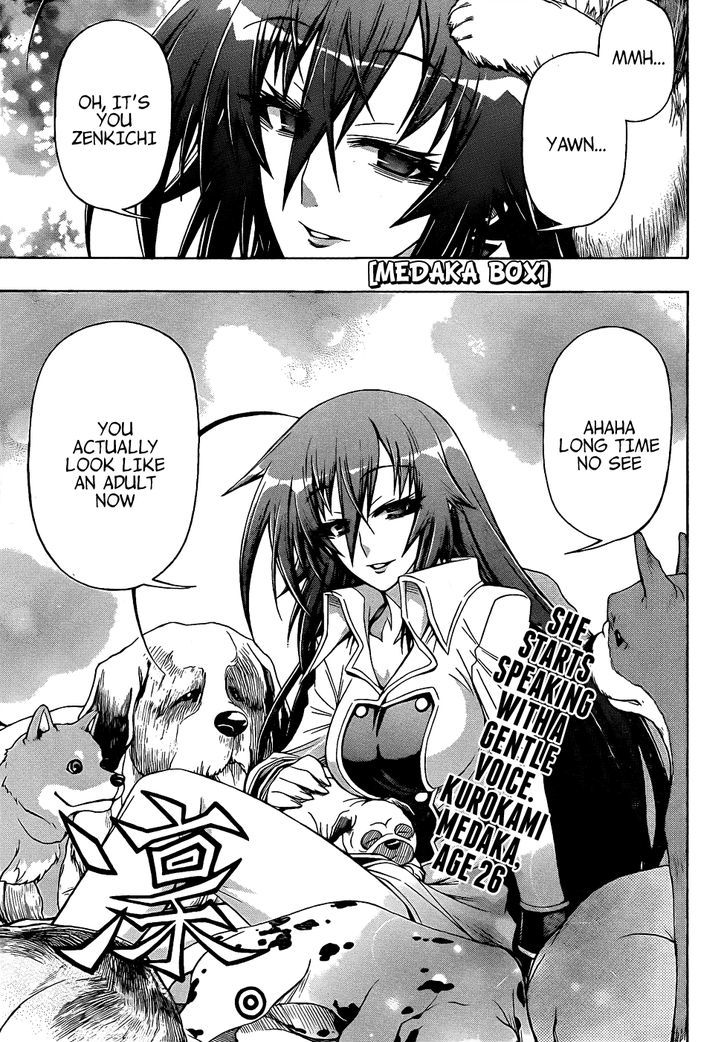 Medaka Box - Vol.22 Chapter 192 : Kurokami Medaka Is Still Well (End)