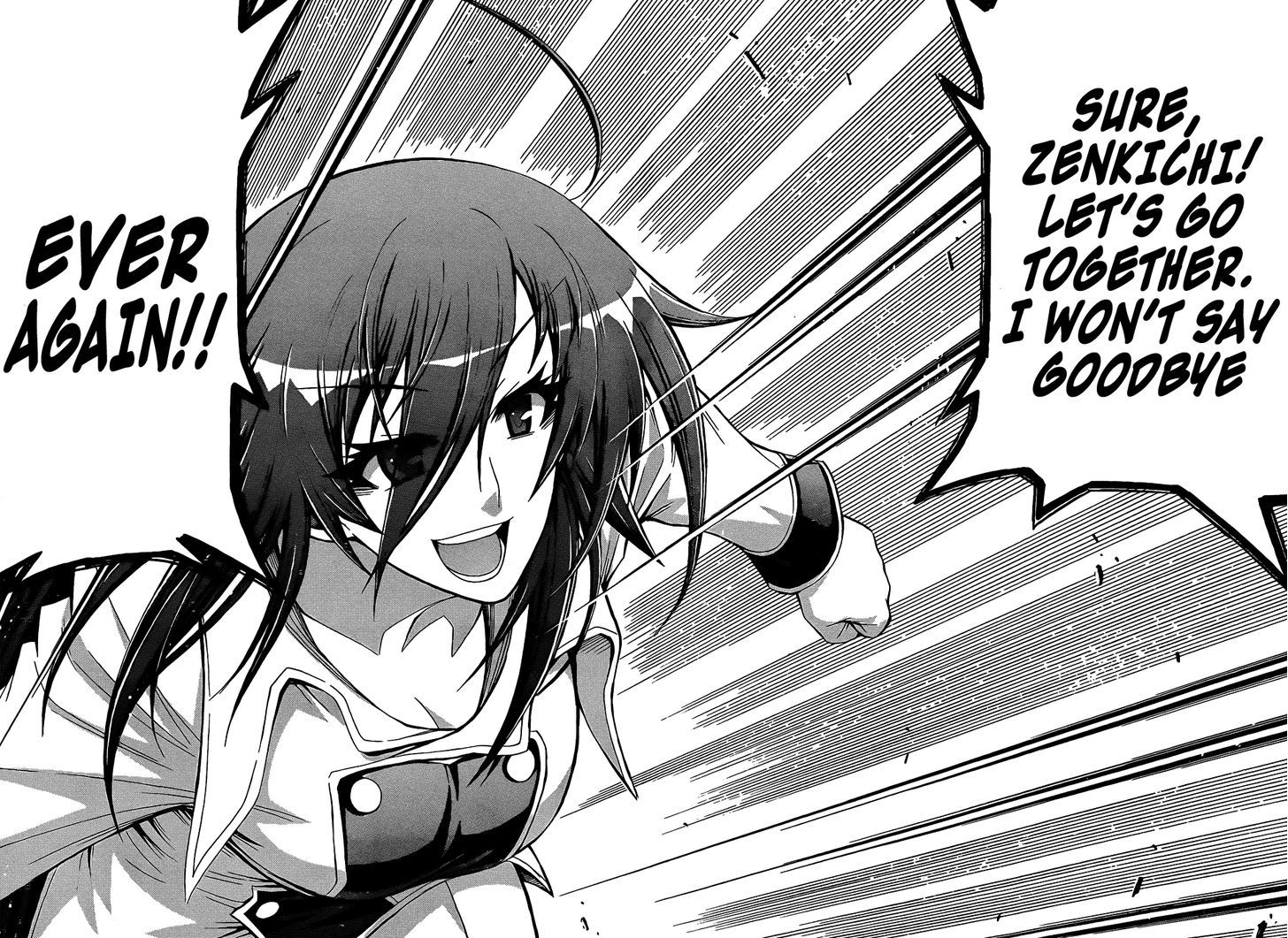 Medaka Box - Vol.22 Chapter 192 : Kurokami Medaka Is Still Well (End)