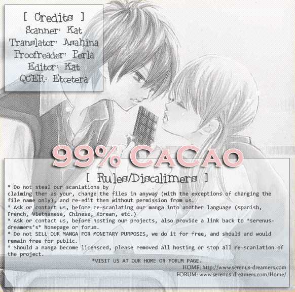 99% Cacao - Vol.1 Chapter 2 : Hating A Food Without Even Trying Is Not Good