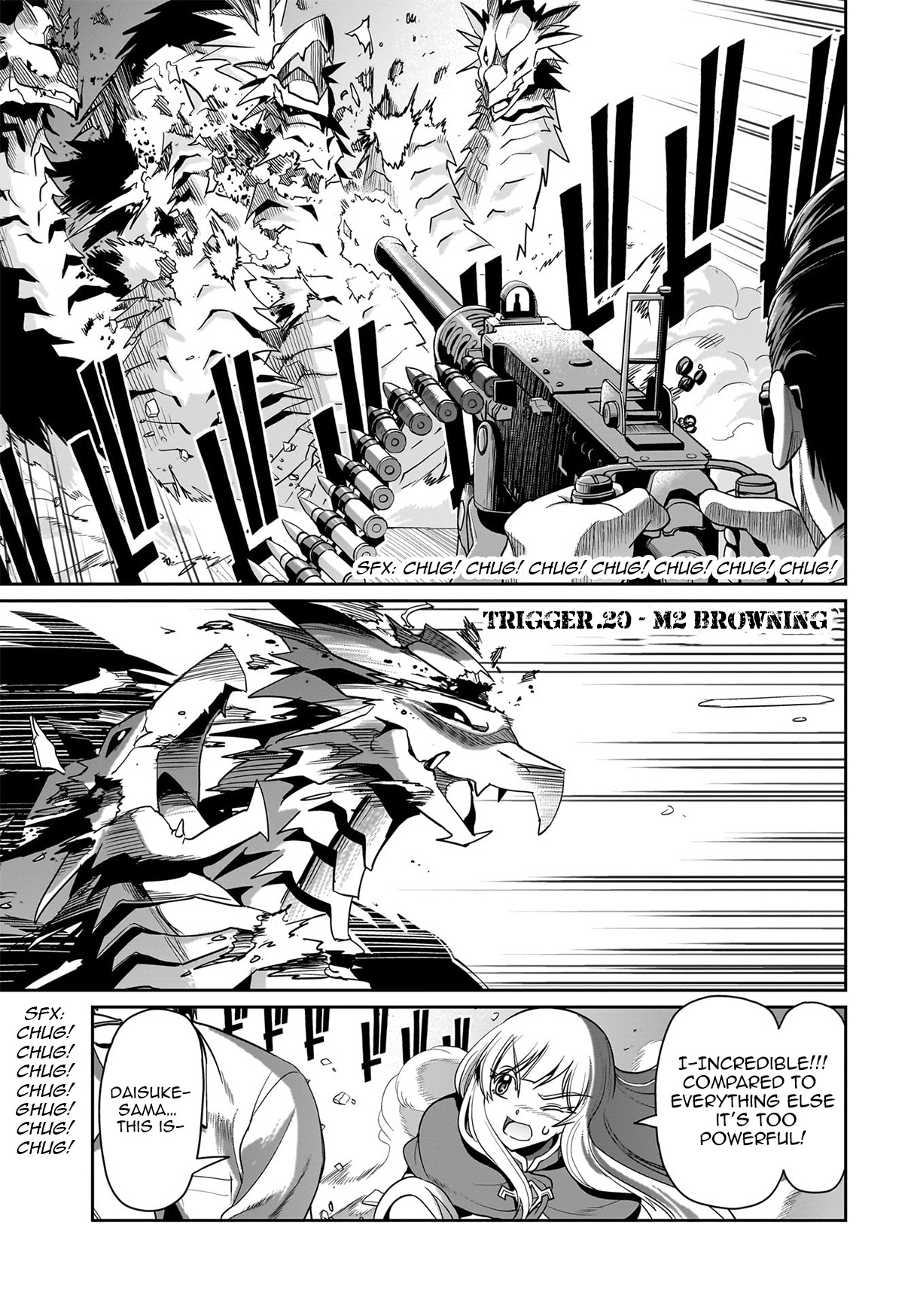 Isekai Shokan Ojisan No Ju Muso Life Sabage Suki Salary Man Ha Kaisha Owari Ni Isekai He Chokuki Suru - Vol.3 Chapter 20: M2 Browning