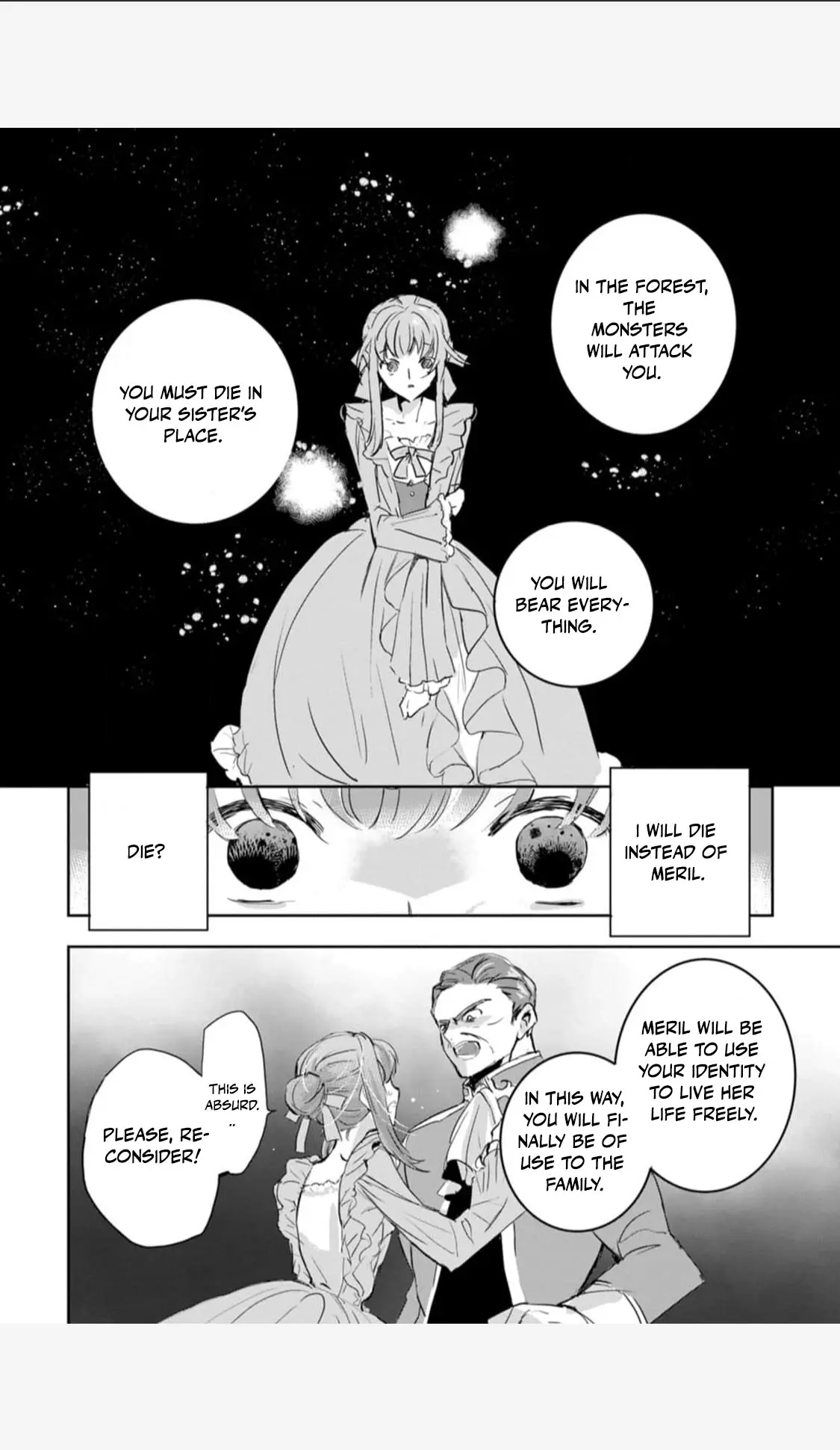 "Omae Ga Kawari Ni Shine" To Iwareta Watashi. Imouto No Migawari Ni Reikoku Na Henkyou Haku No Moto E Totsugi, Shiawase Wo Teniireru - Chapter 1