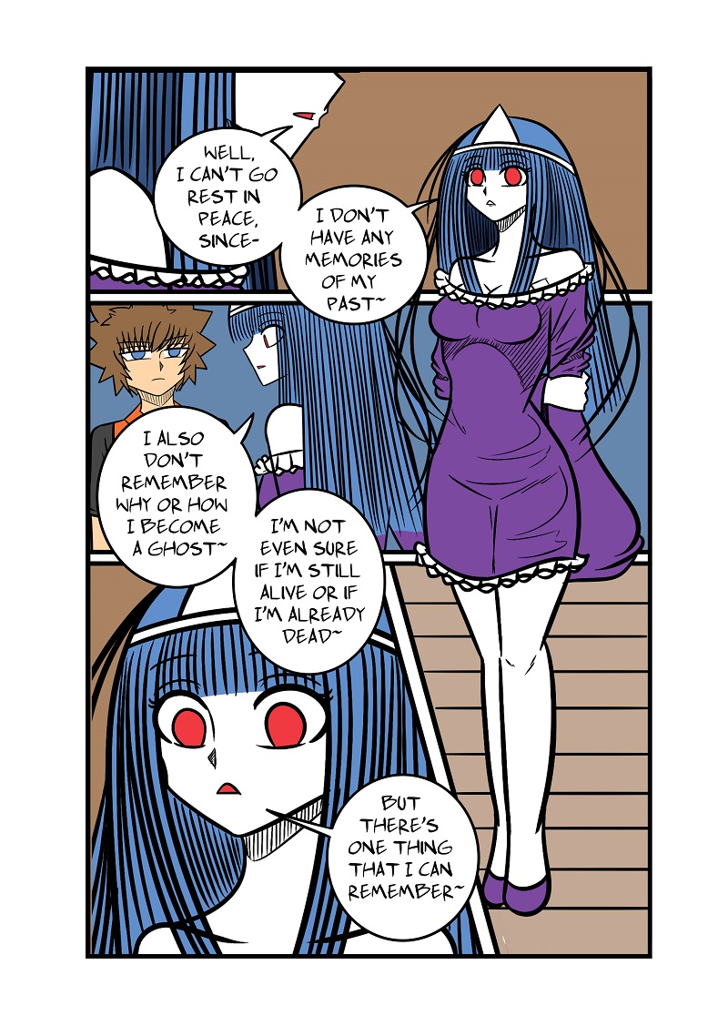 Oh My Ghost Webcomic - Vol.1 Chapter 2: Maya The Ghost And Loi The Human