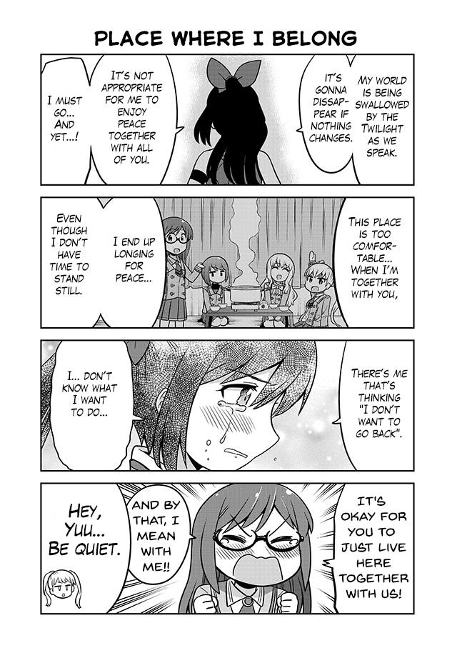 Akanesasu Shoujo 4Koma Parallel - Chapter 9