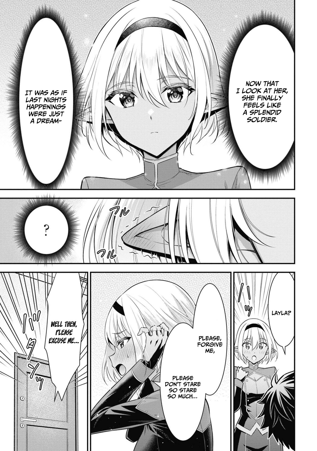 Kuro No Senki Ii: Isekai Teni Shita Boku Ga Saikyou Na No Wa Bed No Ue Dake No You Desu - Vol.1 Chapter 4: Layla's Worry