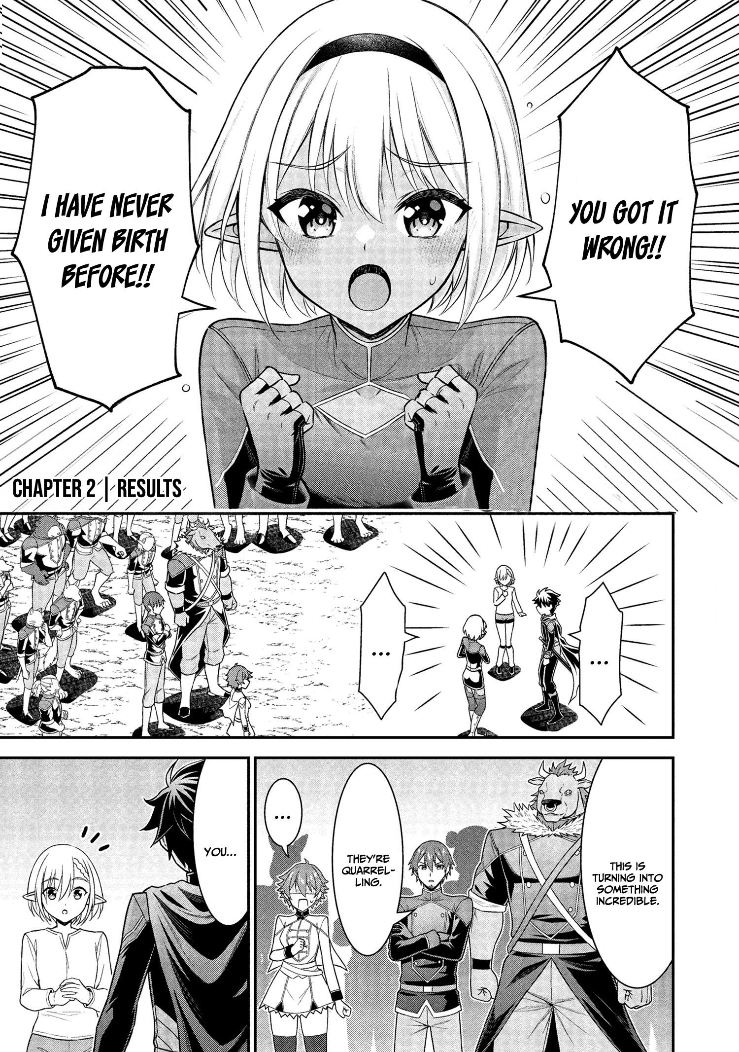 Kuro No Senki Ii: Isekai Teni Shita Boku Ga Saikyou Na No Wa Bed No Ue Dake No You Desu - Vol.1 Chapter 2.1: Results