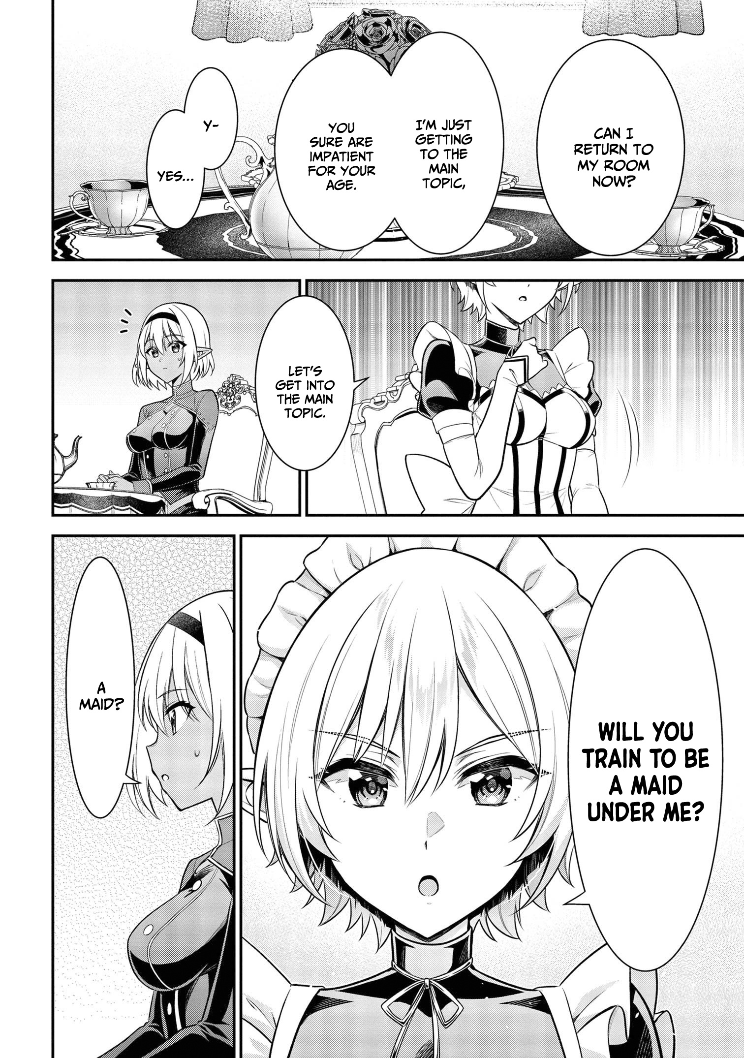 Kuro No Senki Ii: Isekai Teni Shita Boku Ga Saikyou Na No Wa Bed No Ue Dake No You Desu - Vol.2 Chapter 6.1: Fake Maid