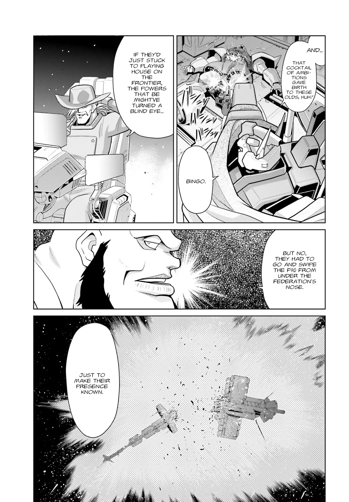 Mobile Suit Gundam F90 Cluster - Chapter 3: Asylum For Losers