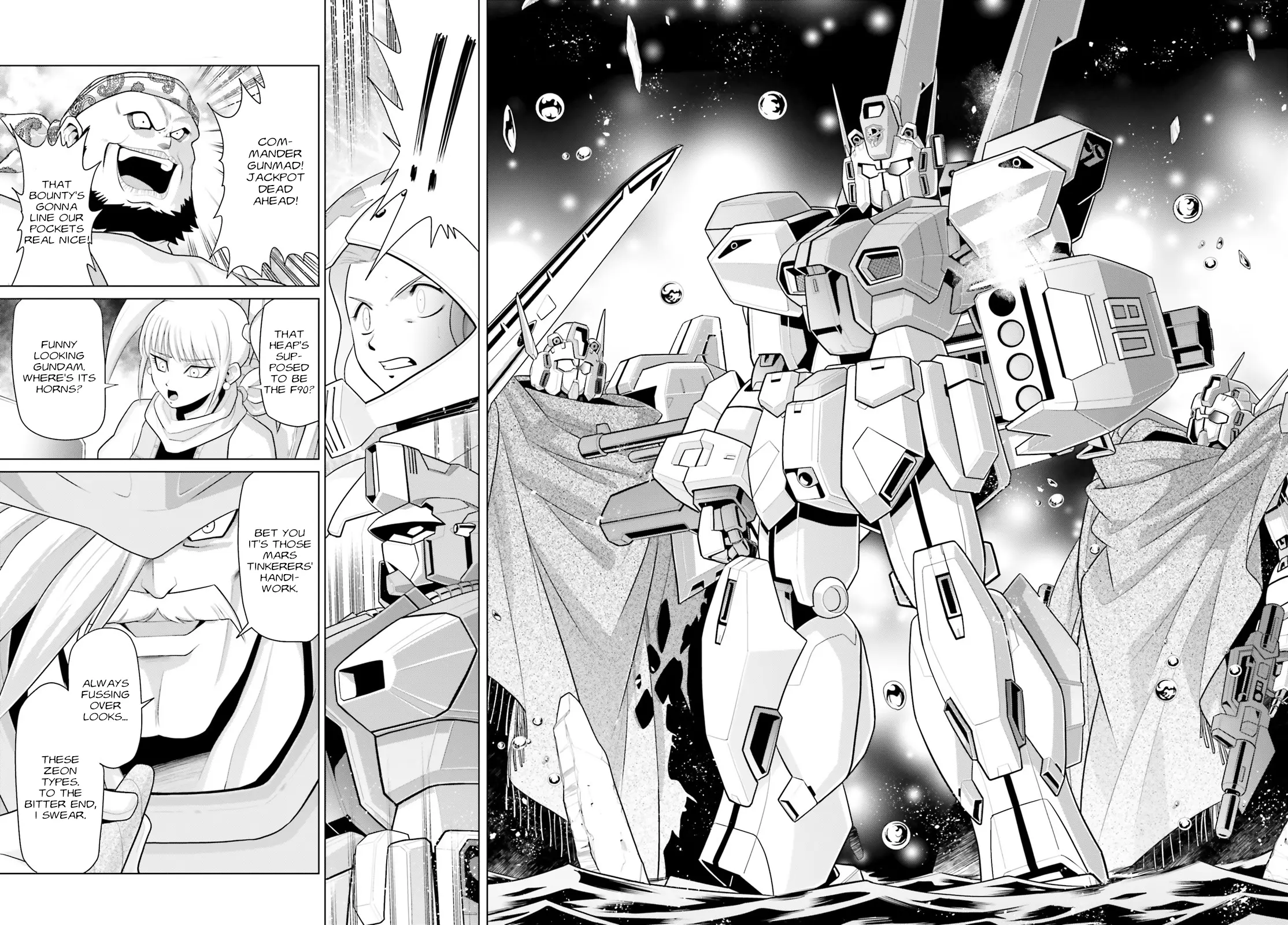 Mobile Suit Gundam F90 Cluster - Chapter 3: Asylum For Losers