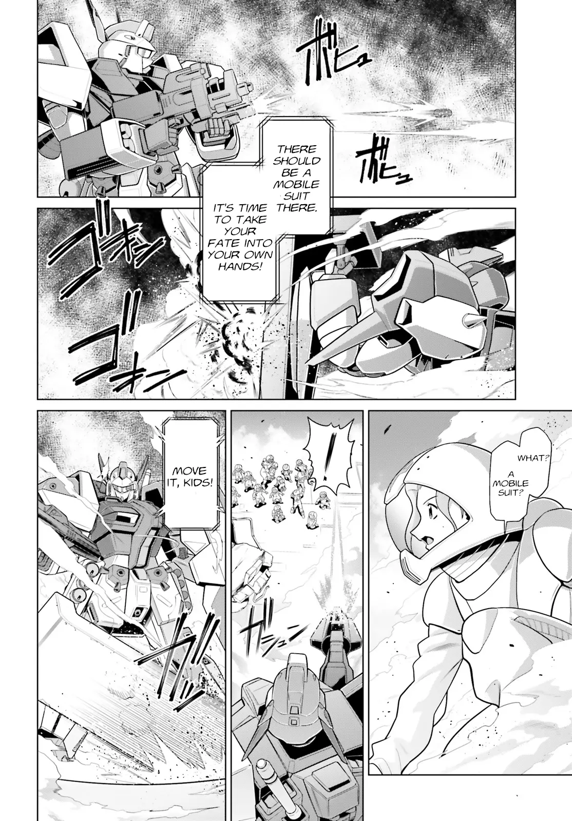 Mobile Suit Gundam F90 Cluster - Chapter 2: Red Mobile Weapon