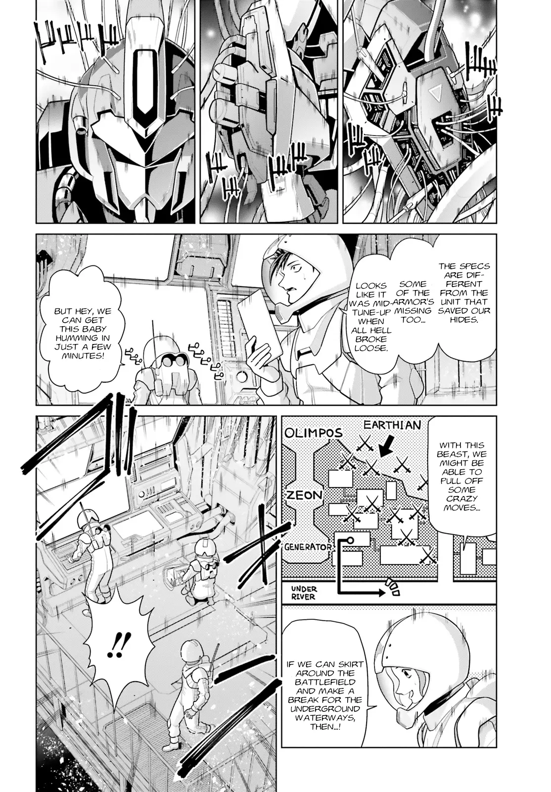 Mobile Suit Gundam F90 Cluster - Chapter 2: Red Mobile Weapon