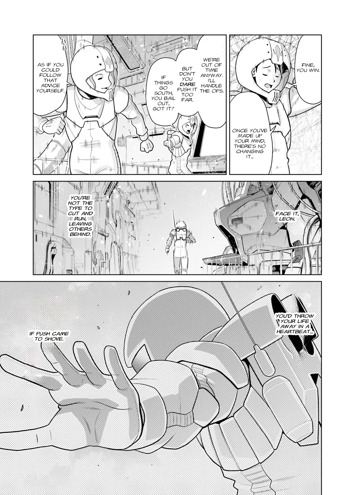 Mobile Suit Gundam F90 Cluster - Chapter 2: Red Mobile Weapon