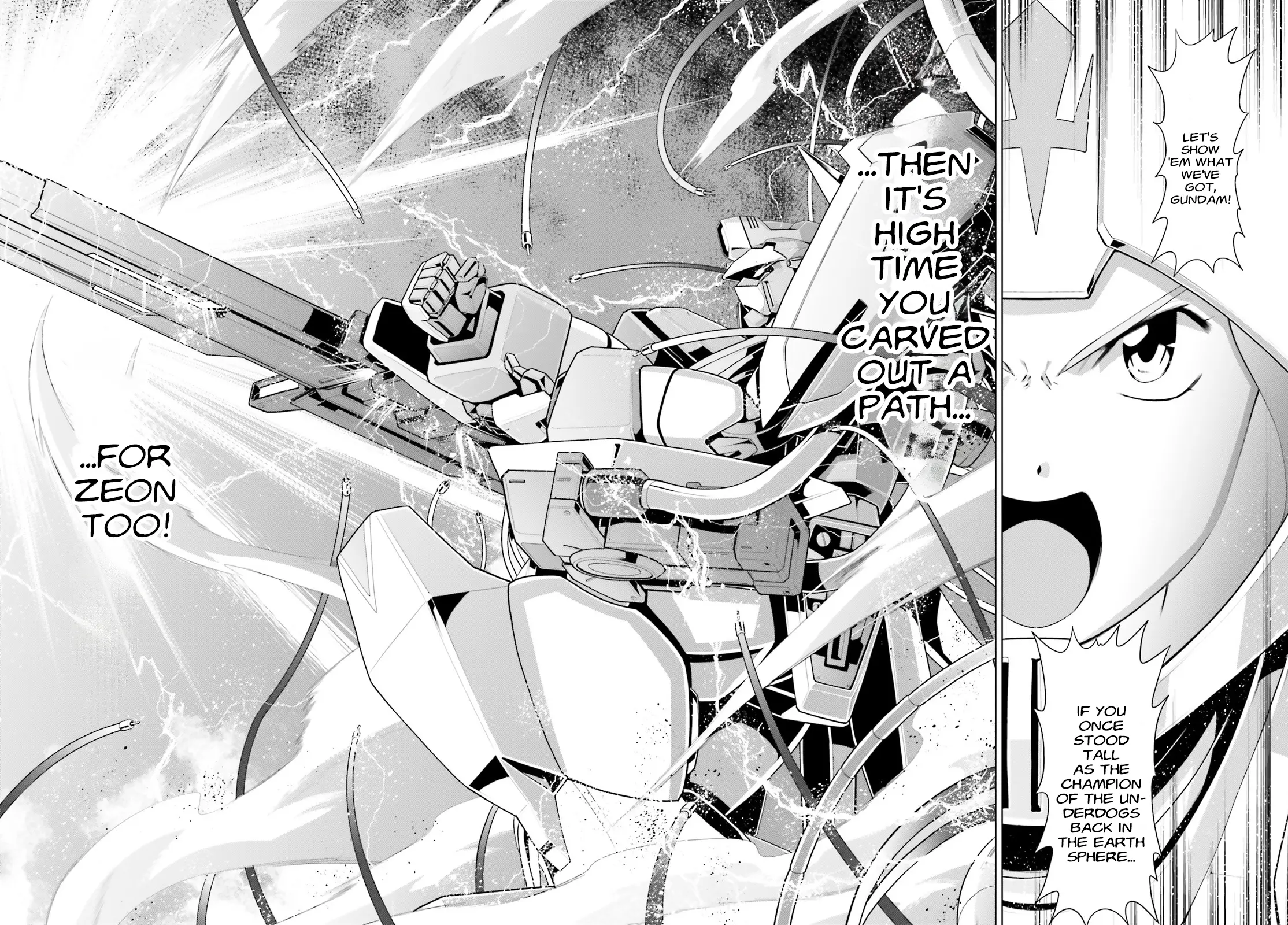 Mobile Suit Gundam F90 Cluster - Chapter 2: Red Mobile Weapon