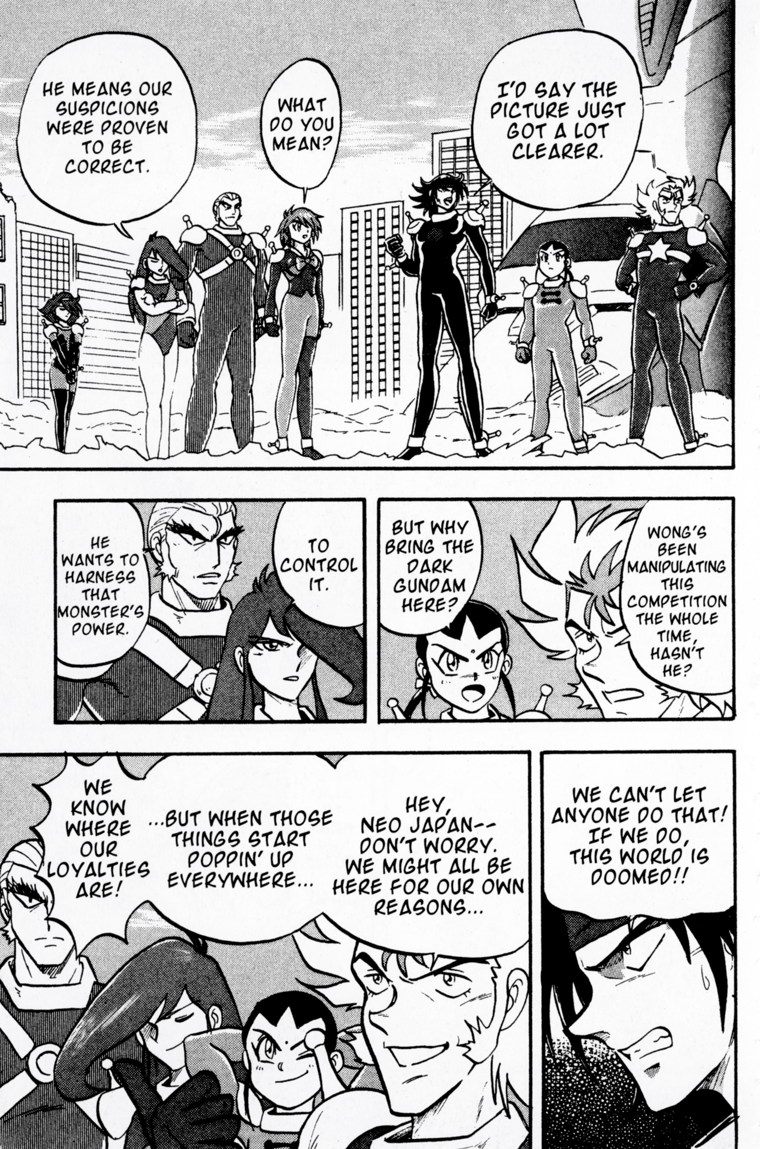 Mobile Fighter G Gundam - Vol.3 Chapter 10: Shadow Gundam Revealed