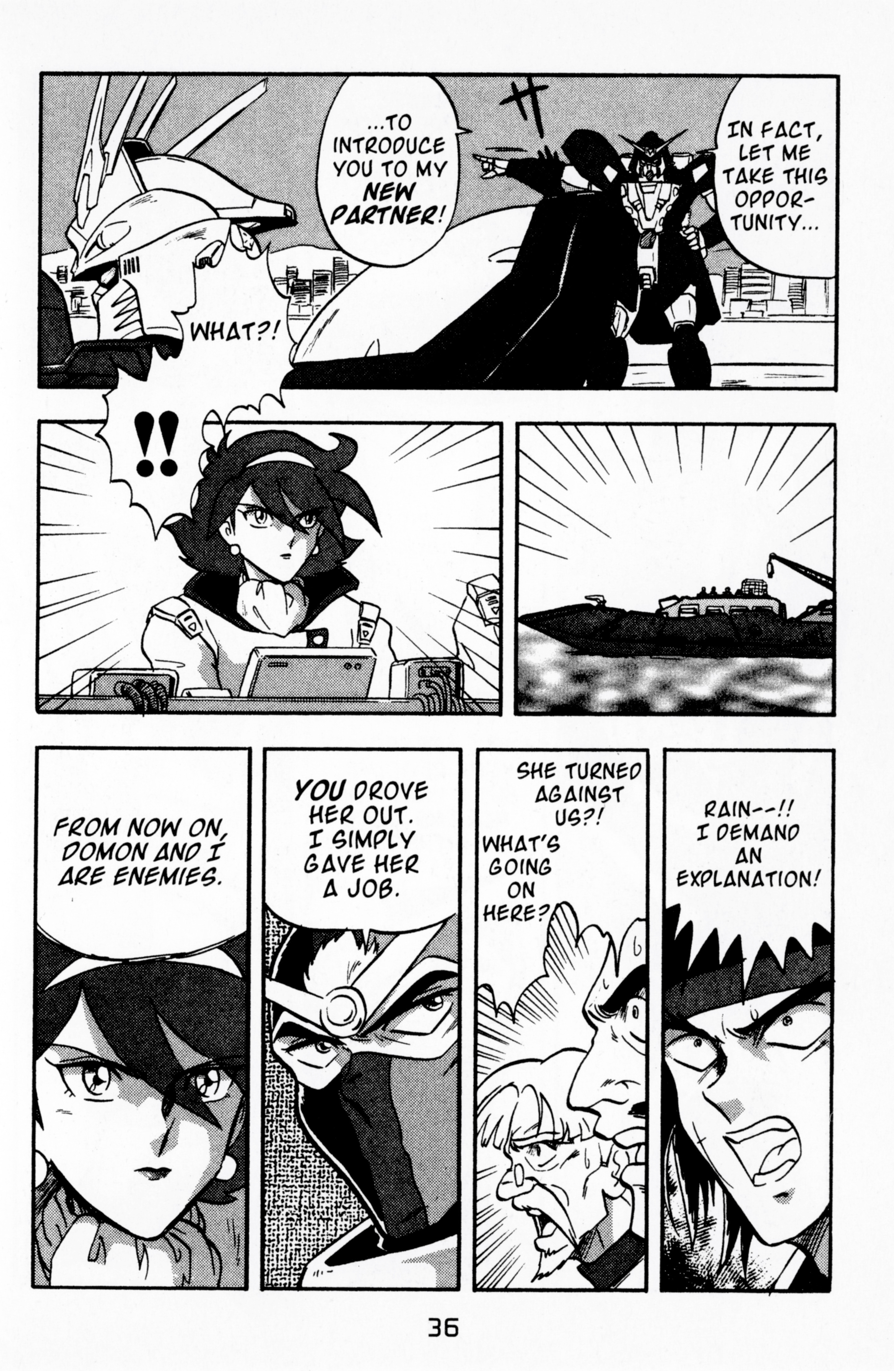 Mobile Fighter G Gundam - Vol.3 Chapter 10: Shadow Gundam Revealed