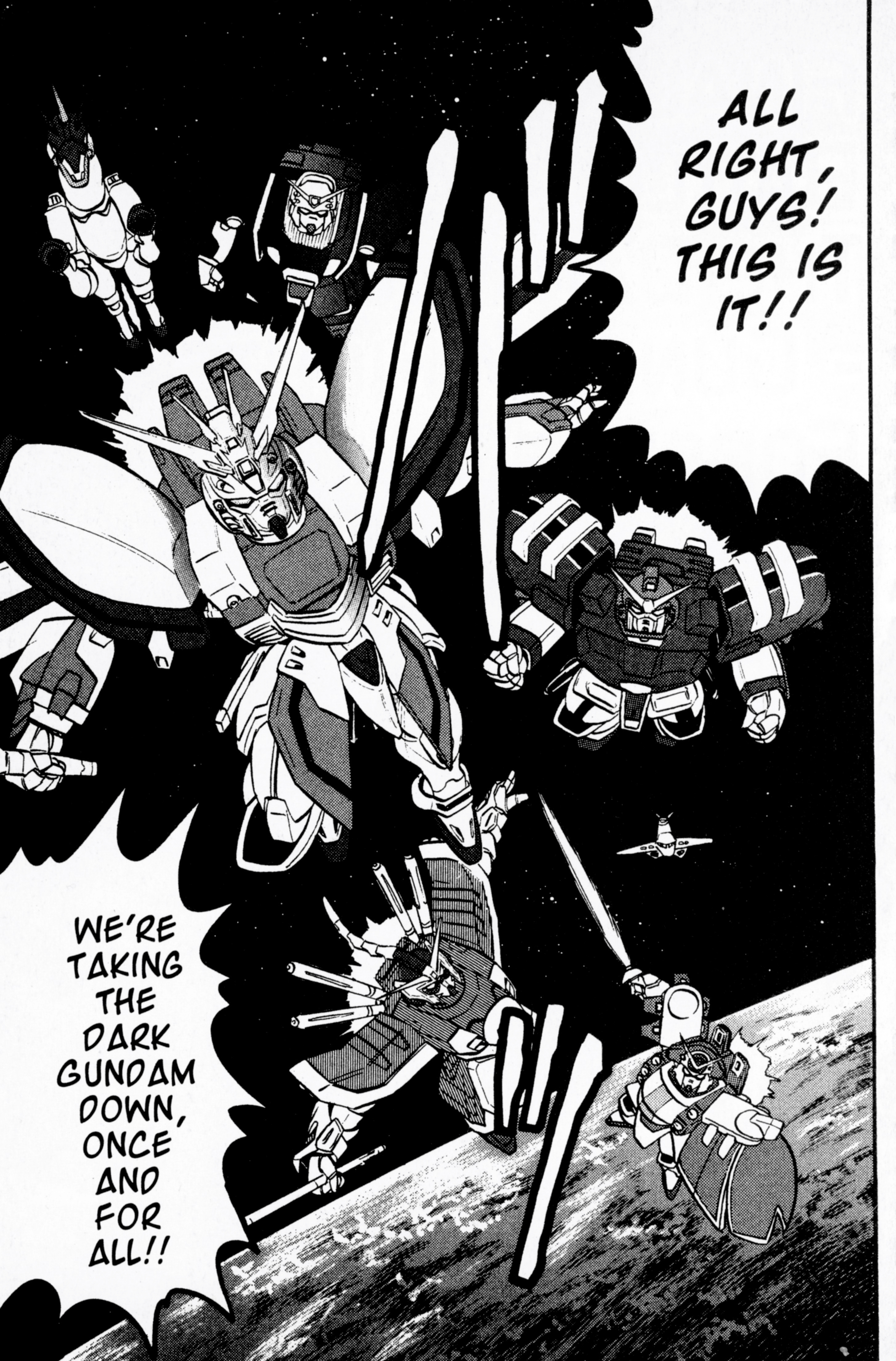 Mobile Fighter G Gundam - Vol.3 Chapter 13: Battle Against The Dark Gundam - Gundam Fighters Forever -