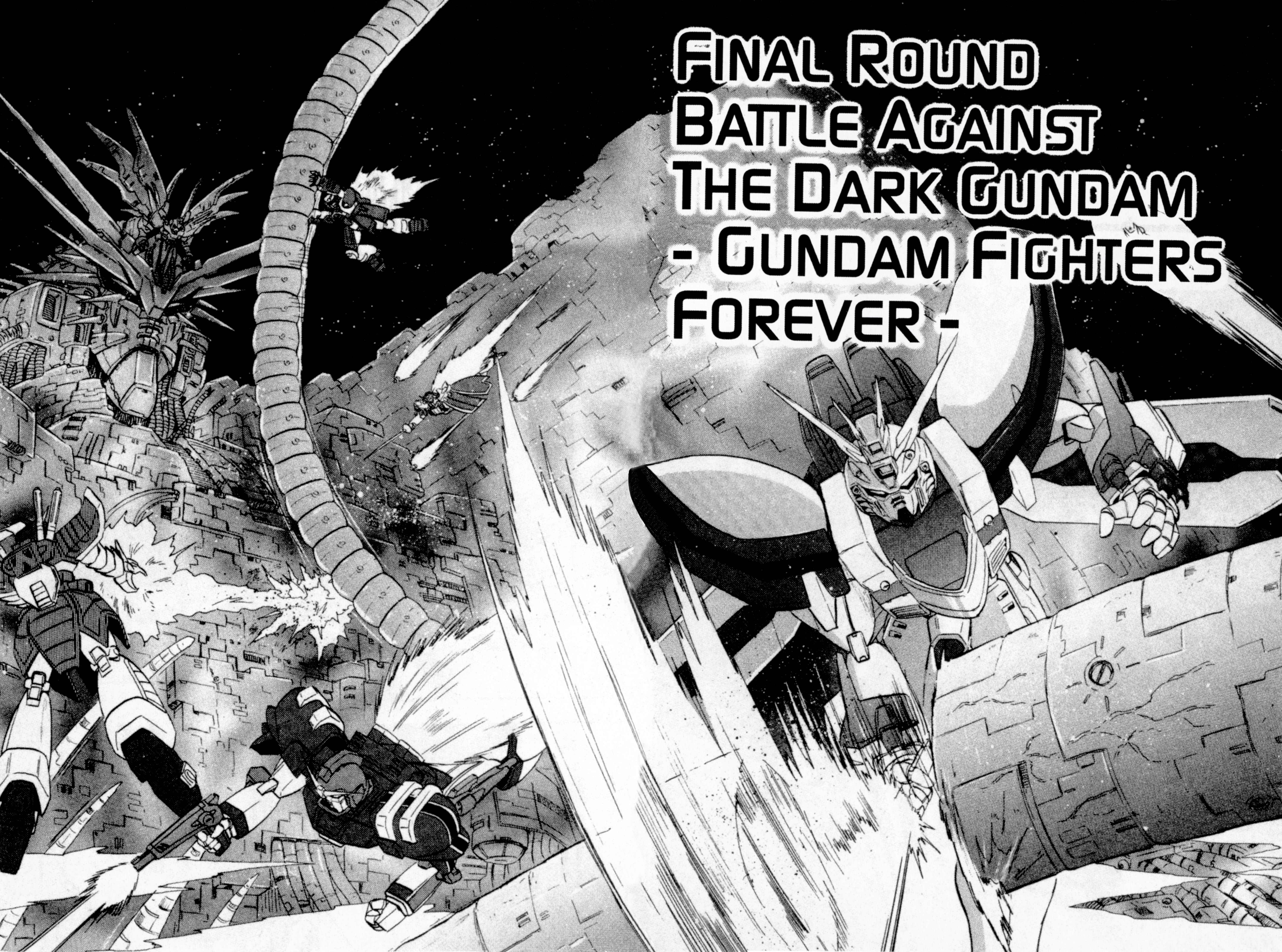 Mobile Fighter G Gundam - Vol.3 Chapter 13: Battle Against The Dark Gundam - Gundam Fighters Forever -