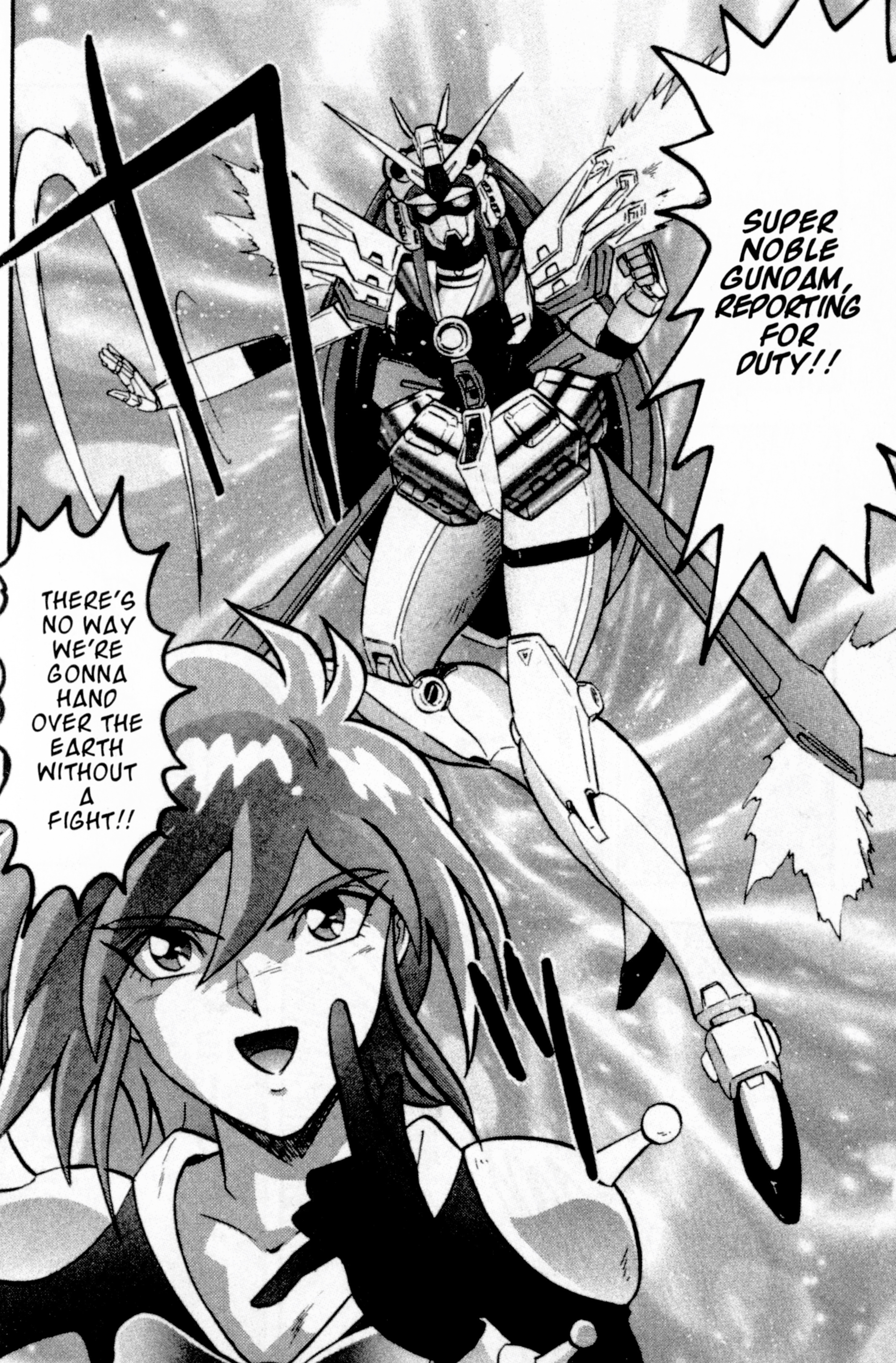 Mobile Fighter G Gundam - Vol.3 Chapter 13: Battle Against The Dark Gundam - Gundam Fighters Forever -