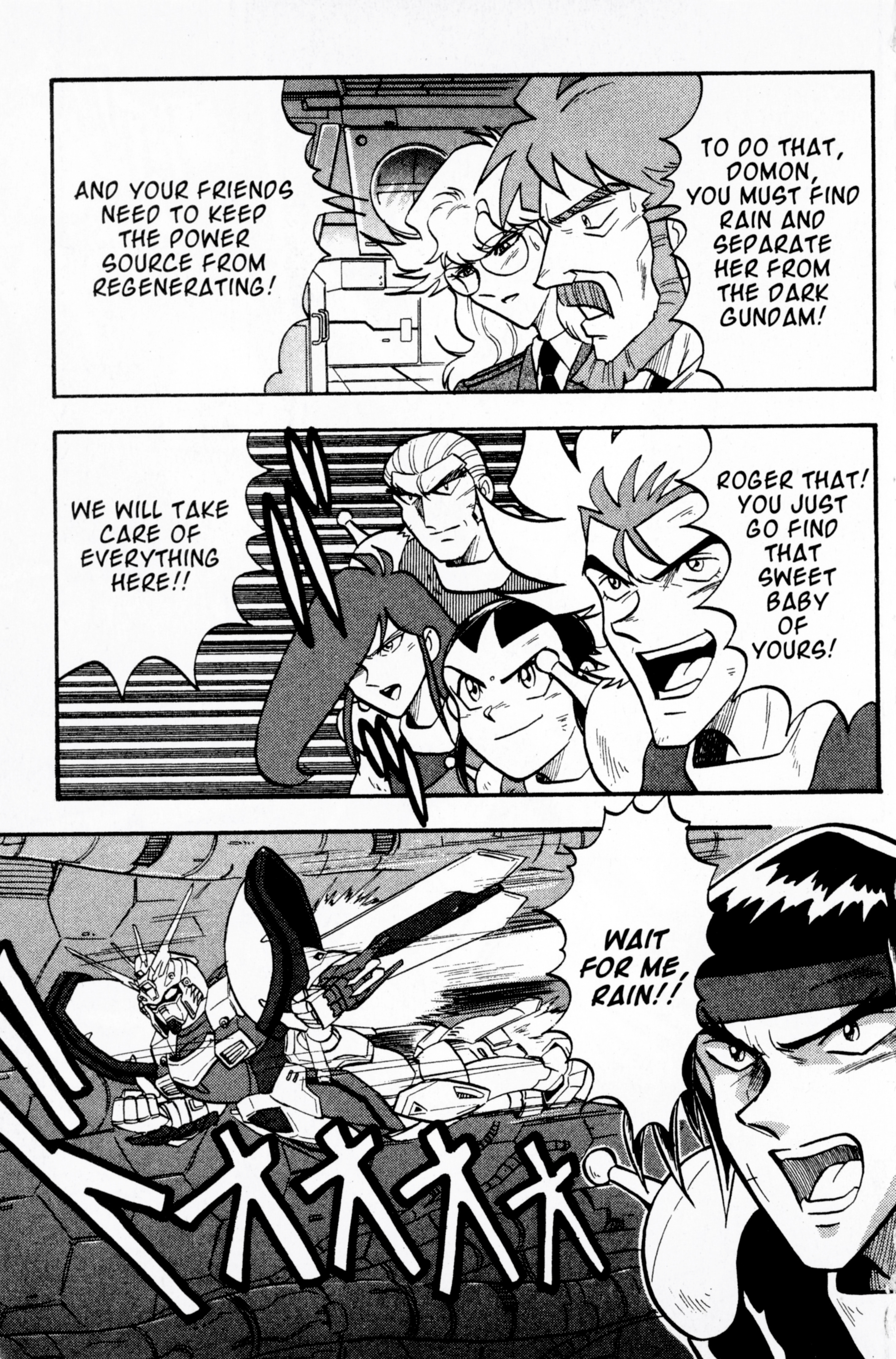 Mobile Fighter G Gundam - Vol.3 Chapter 13: Battle Against The Dark Gundam - Gundam Fighters Forever -