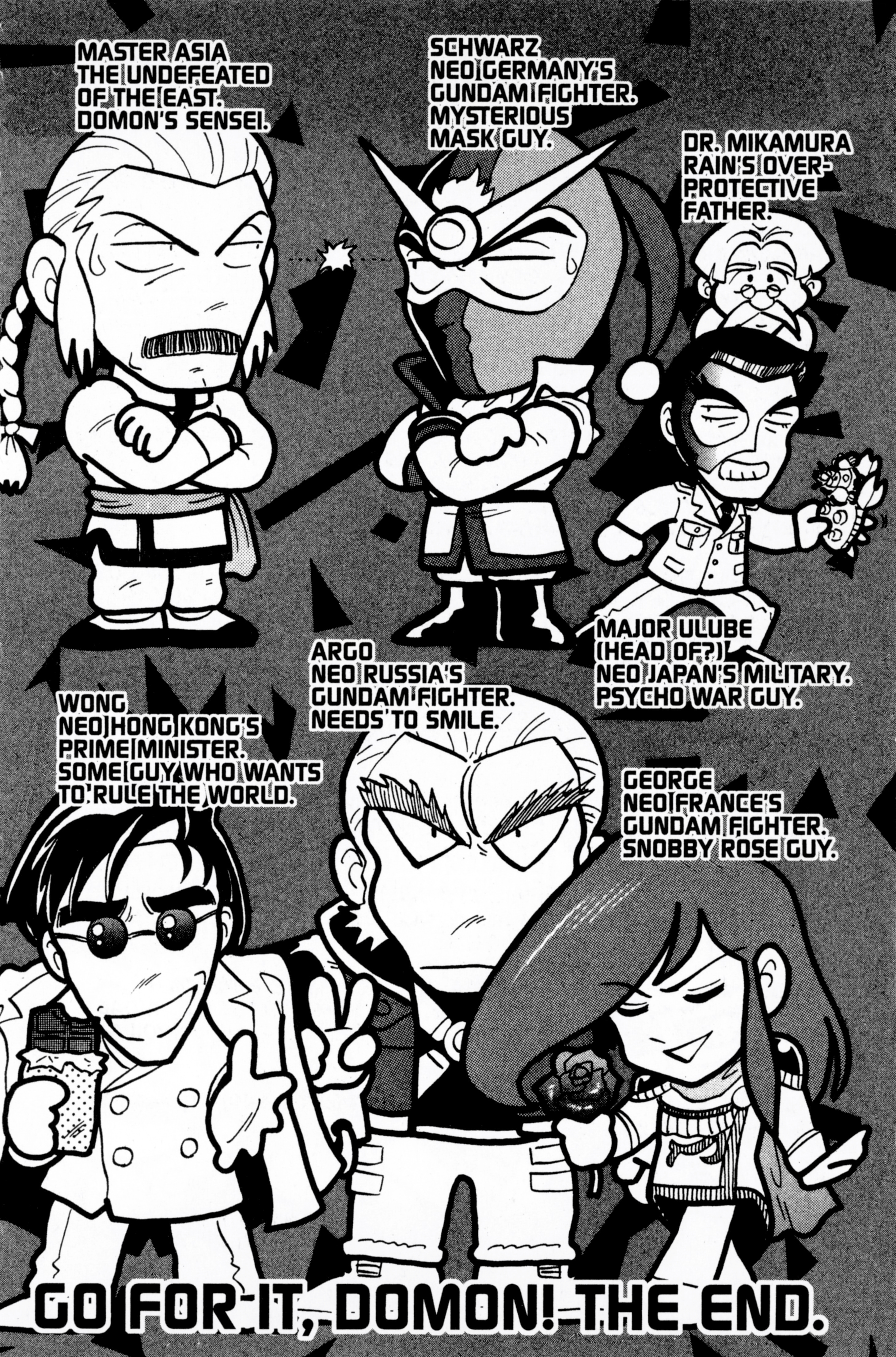 Mobile Fighter G Gundam - Vol.3 Chapter 13.5: Go For It, Domon!