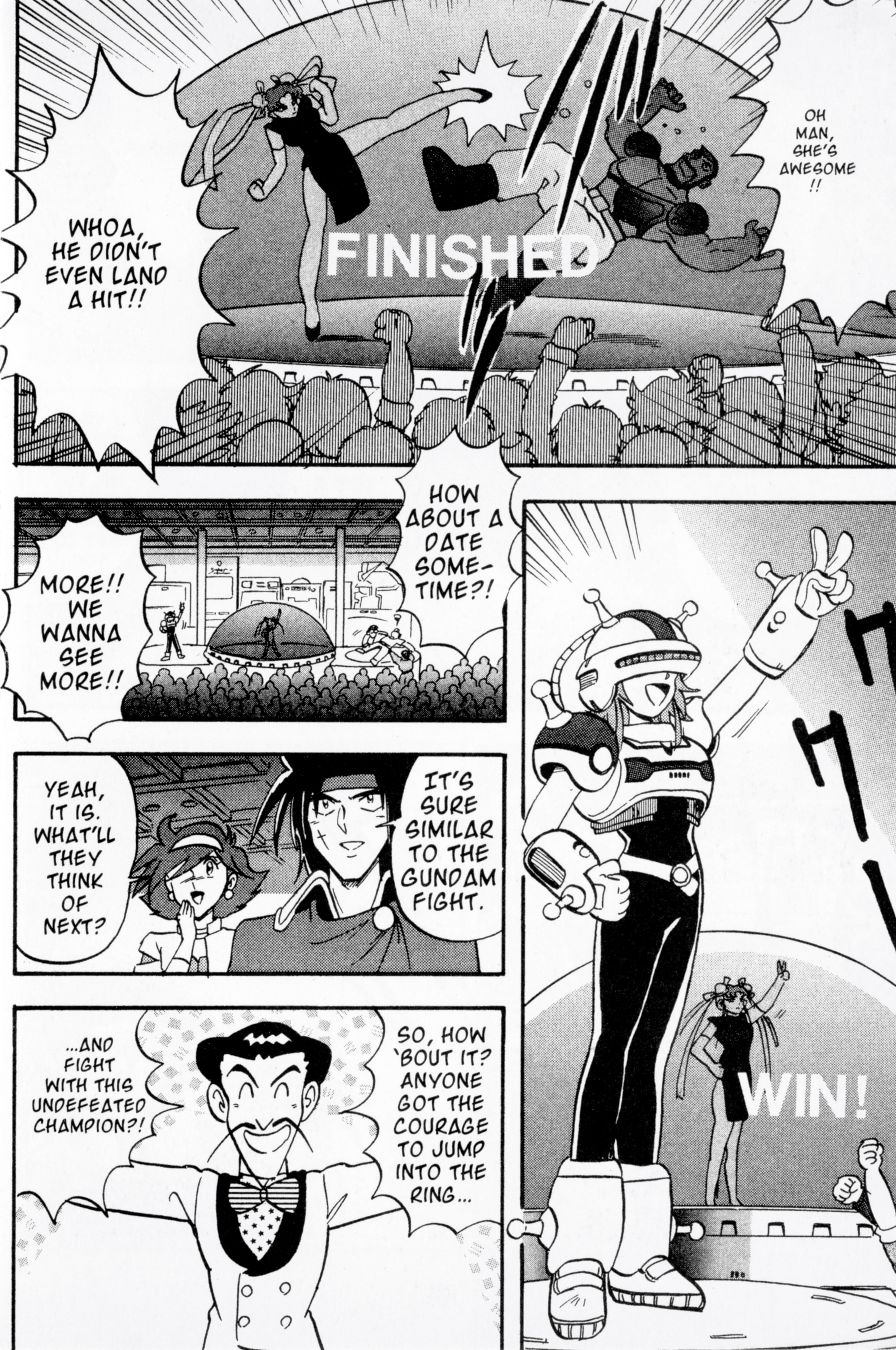 Mobile Fighter G Gundam - Vol.2 Chapter 8: Allenby - The Fighting Beauty