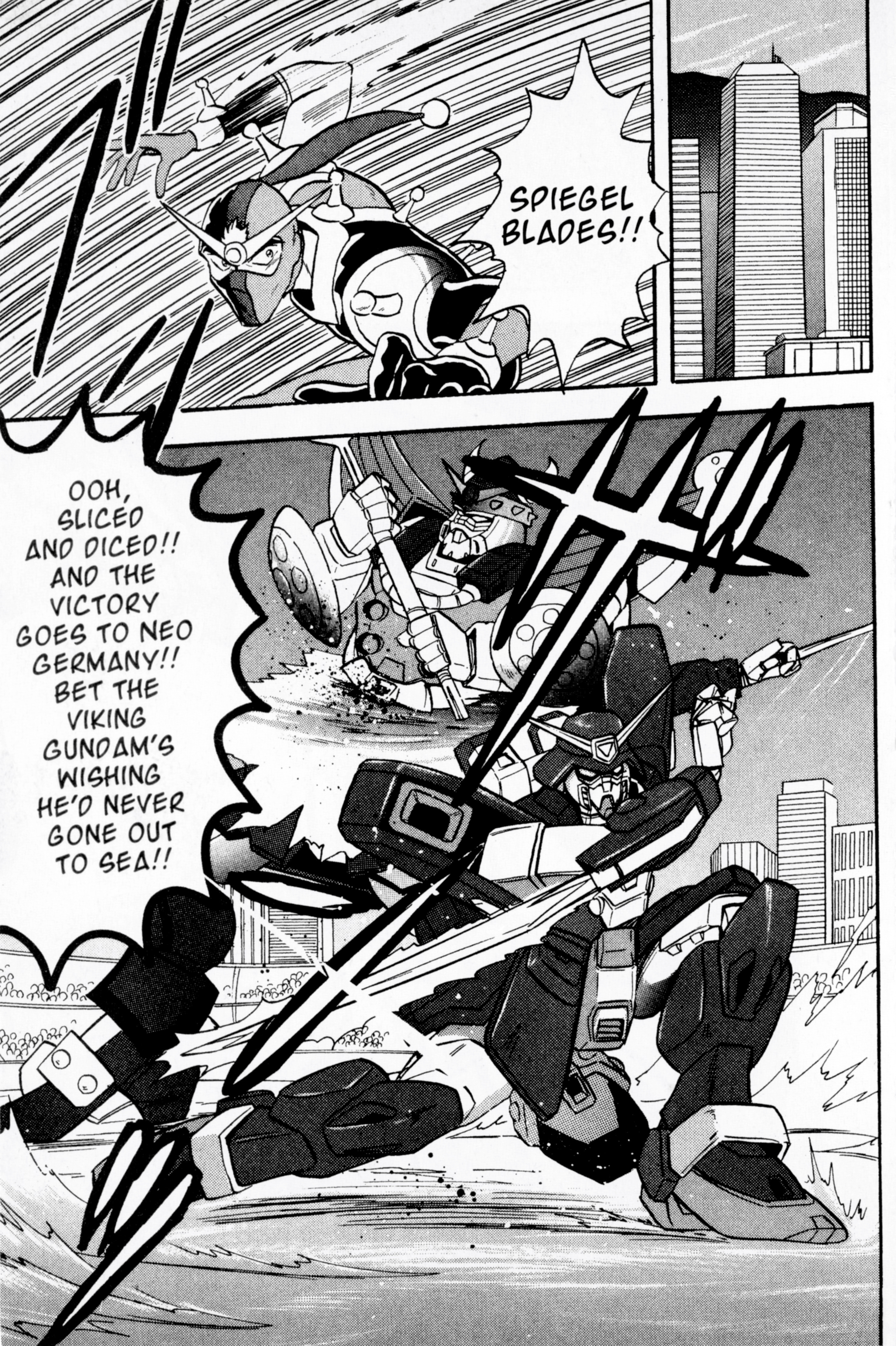 Mobile Fighter G Gundam - Vol.2 Chapter 8: Allenby - The Fighting Beauty