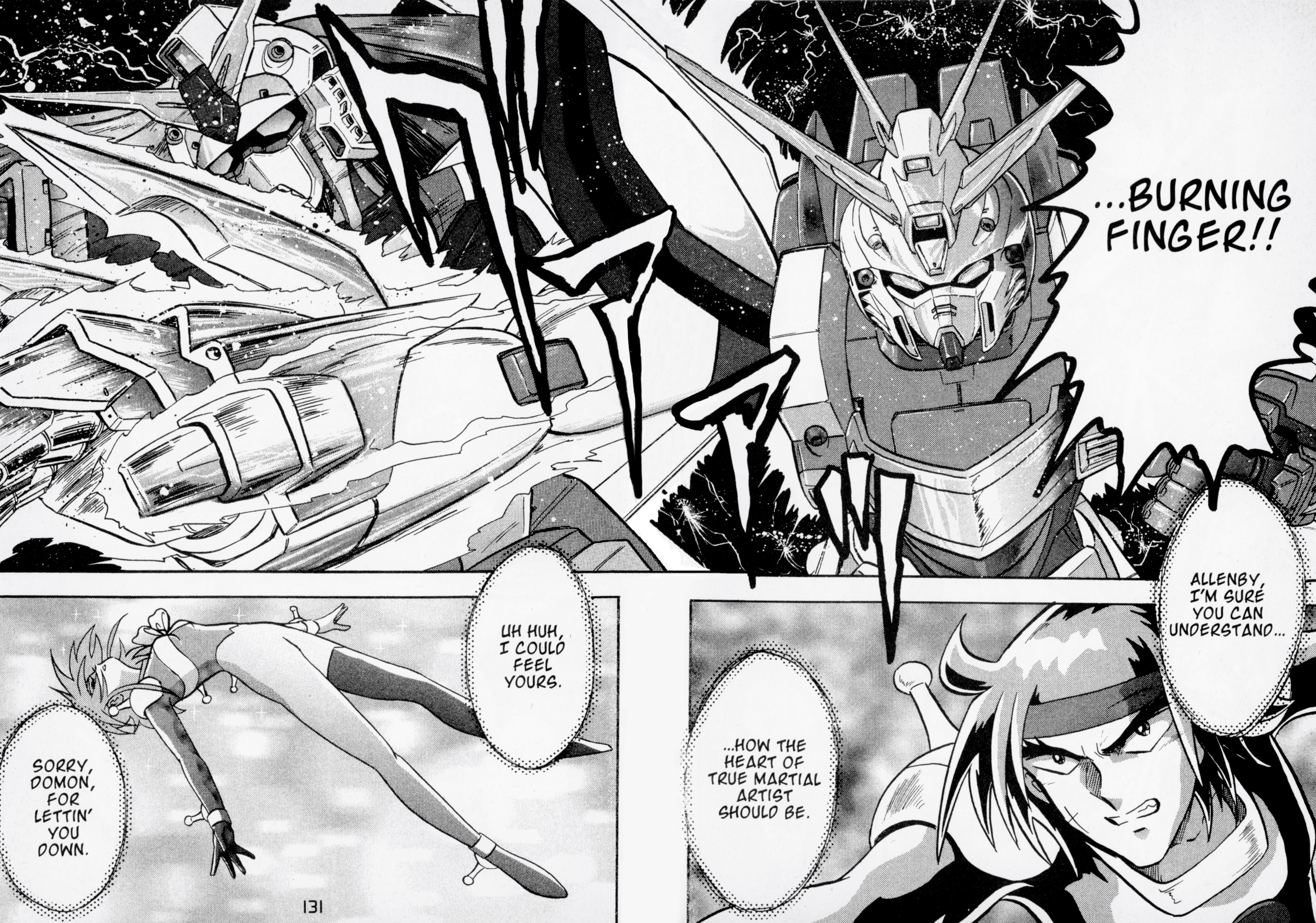 Mobile Fighter G Gundam - Vol.2 Chapter 8: Allenby - The Fighting Beauty