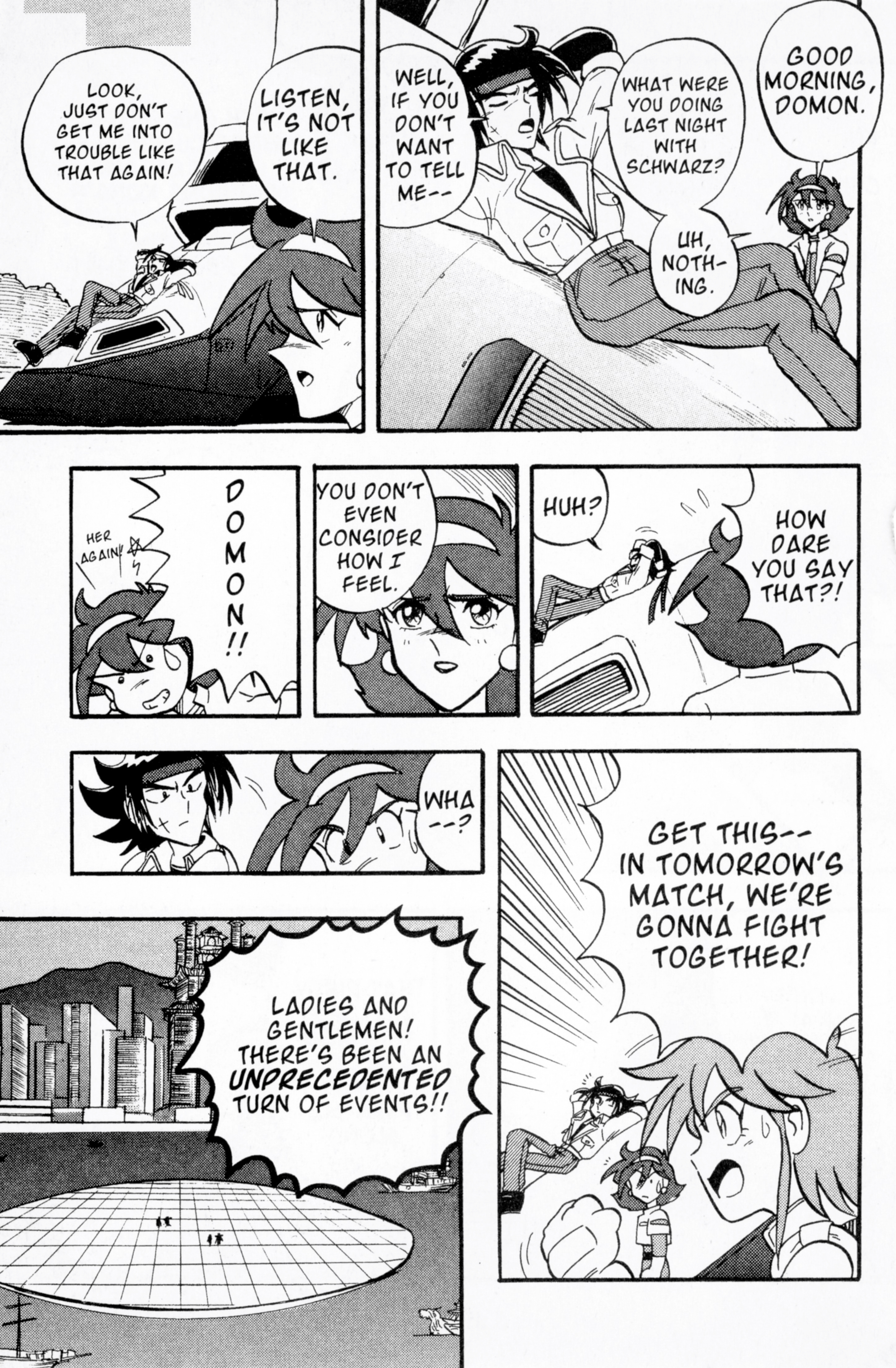 Mobile Fighter G Gundam - Vol.2 Chapter 9: Deadly Tag Team Match