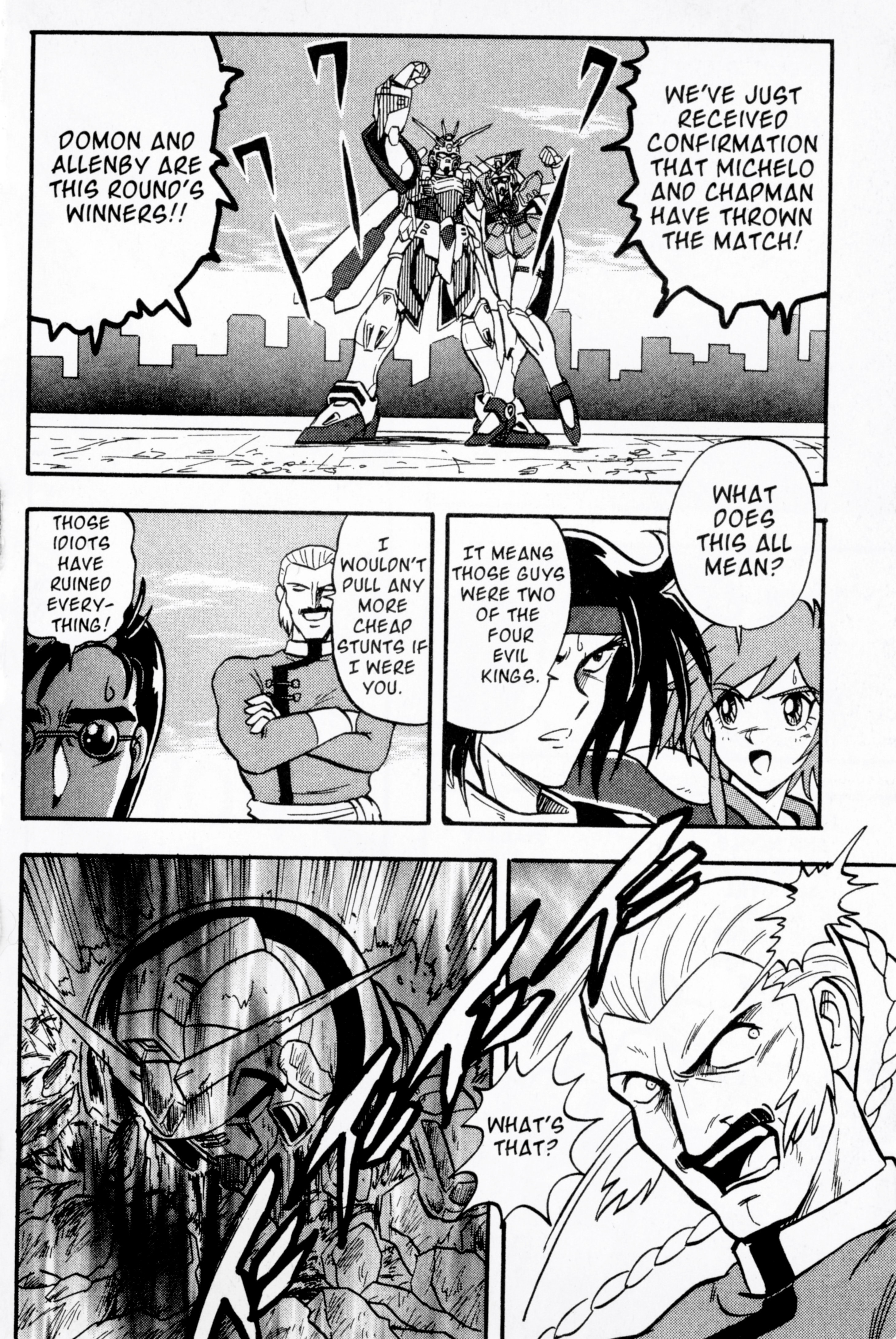 Mobile Fighter G Gundam - Vol.2 Chapter 9: Deadly Tag Team Match