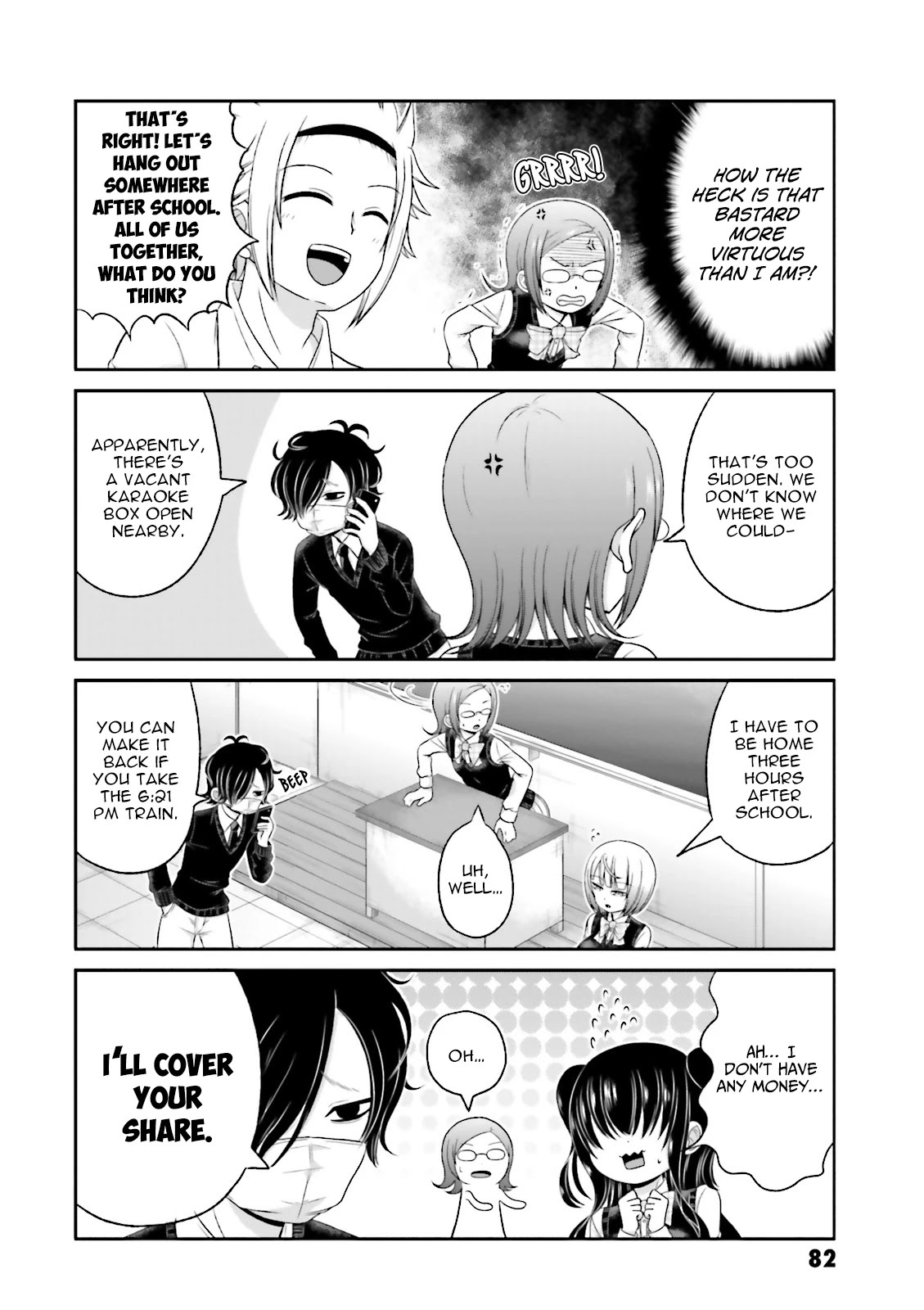 Boku No Kanojo Ga Majime Sugiru Shojo Bitch Na Ken - Chapter 67