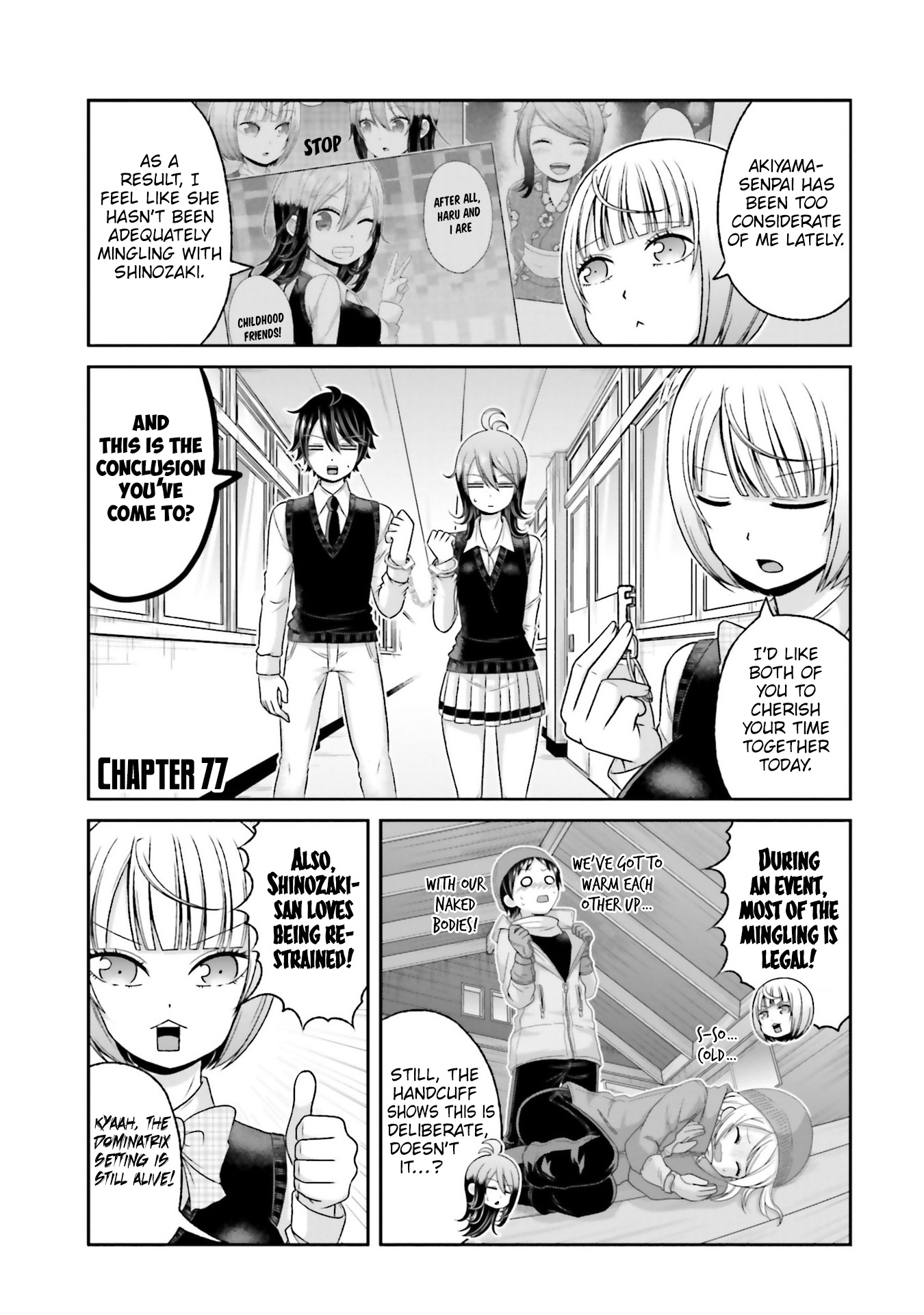 Boku No Kanojo Ga Majime Sugiru Shojo Bitch Na Ken - Vol.7 Chapter 77