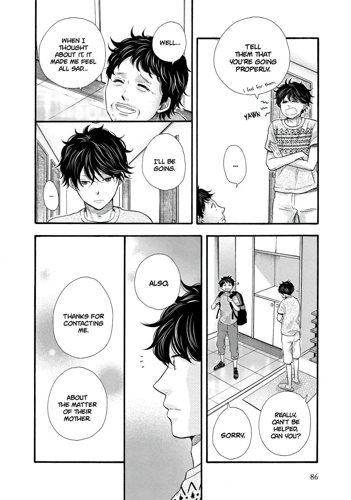 Ohayou Toka Oyasumi Toka - Vol.5 Chapter 27: Letting My Father Know