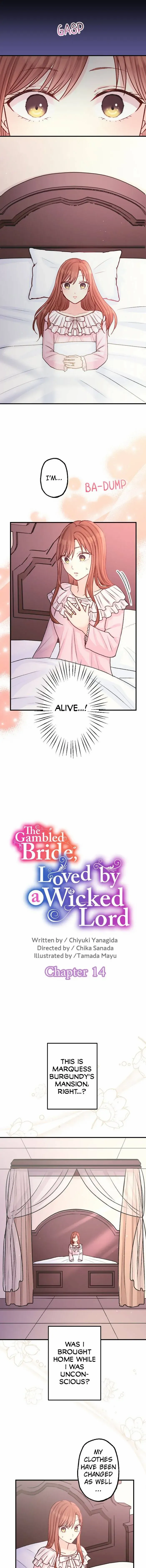 The Gambled Bride, Loved By A Wicked Lord - Chapter 14