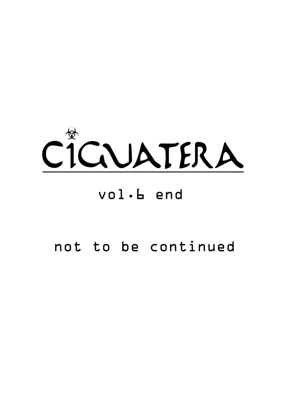 Ciguatera - Vol.6 Chapter 69 V2 : Adult [End]