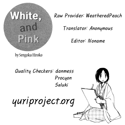 White, And Pink - Chapter 0 : [Oneshot]