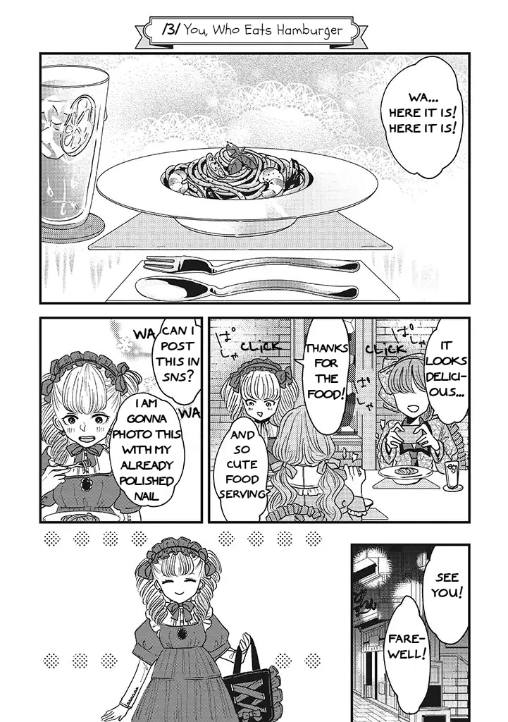 Lolita Meshi - Chapter 3: You, Who Eats Hamburger