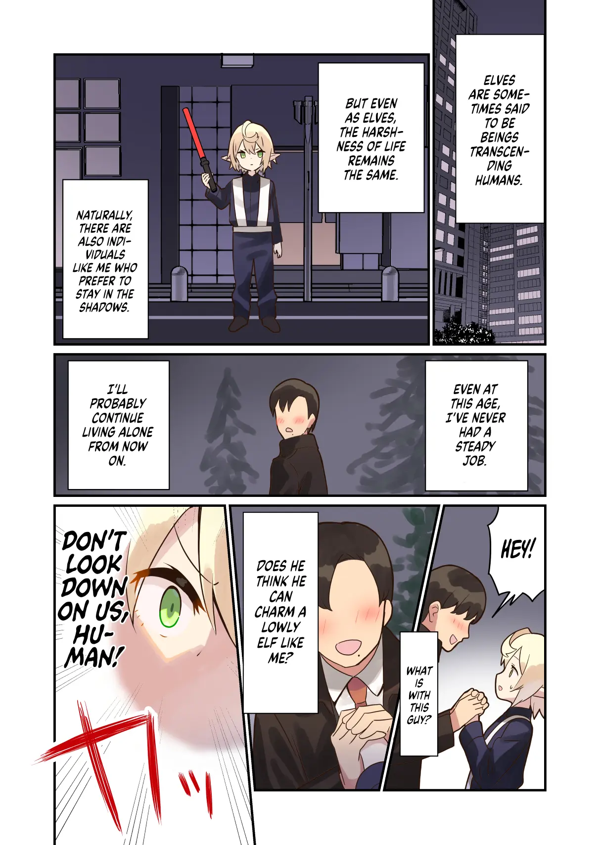 Elf Ga Gendai Ni Itara ~Furita Hen~ (Pre-Serialization) - Chapter 1