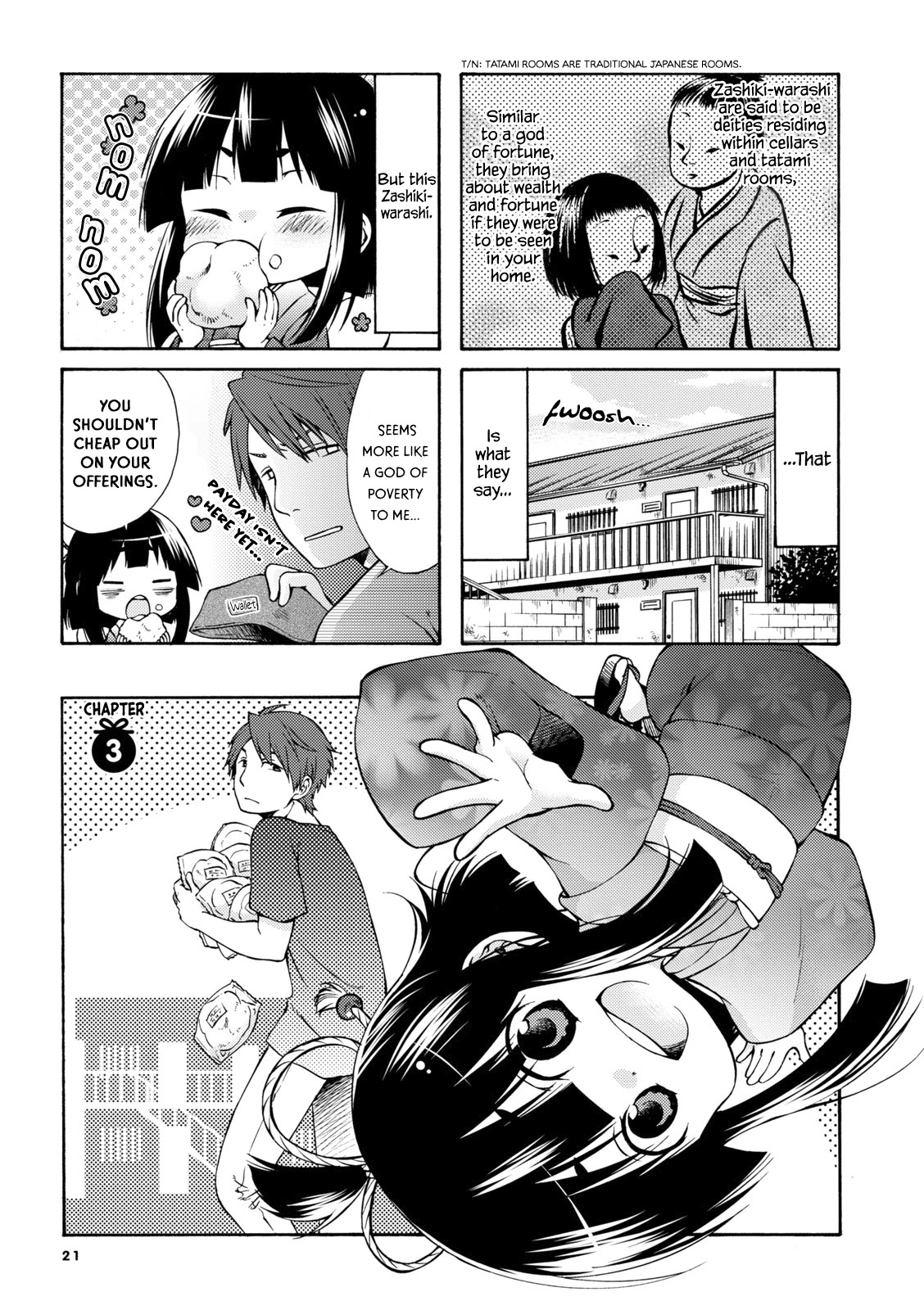 A Zashikiwarashi Lives In That Apartment - Chapter 3