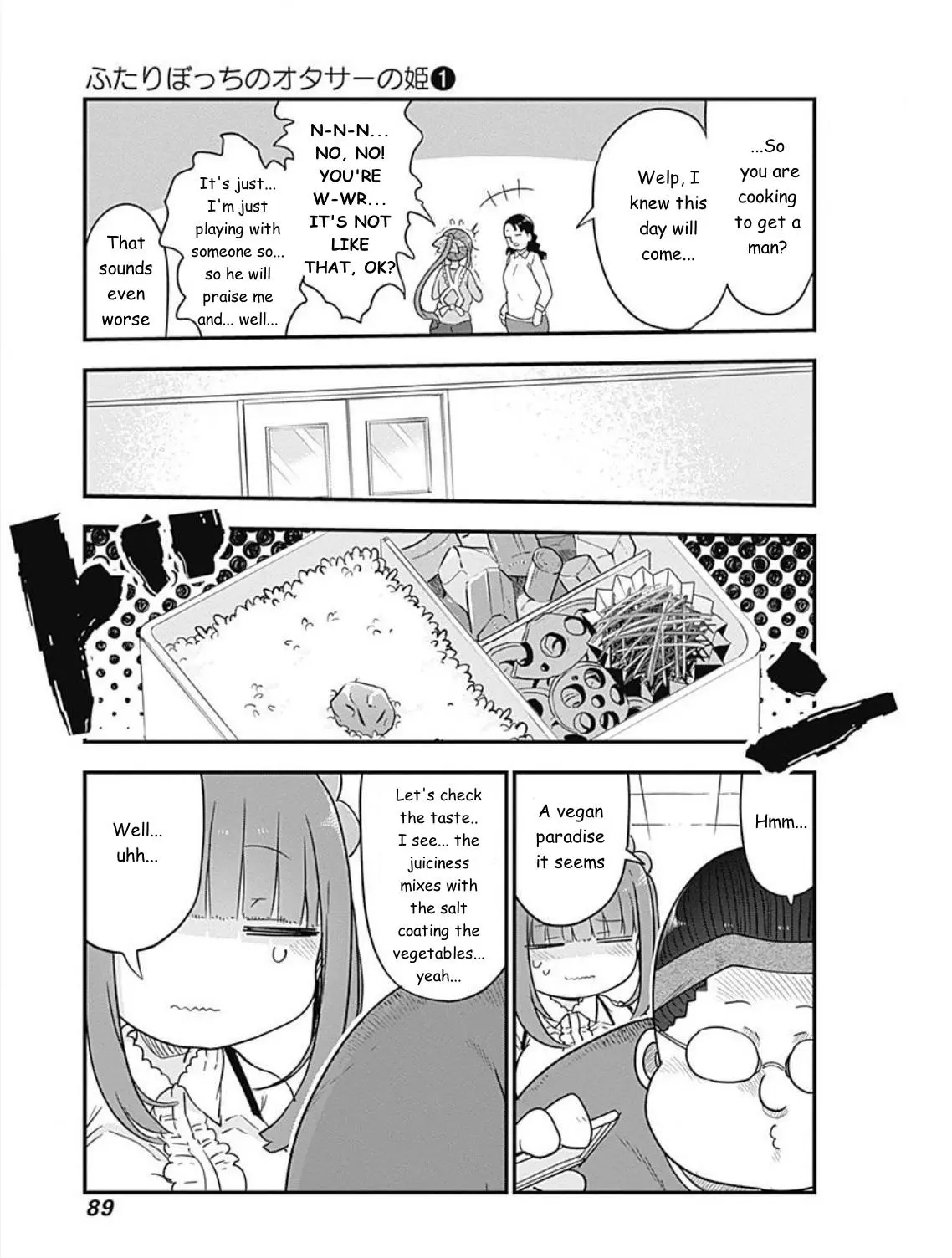 Futaribocchi No Otacir No Hime - Vol.1 Chapter 8: Ooyama Takeko's Strongest Cooking