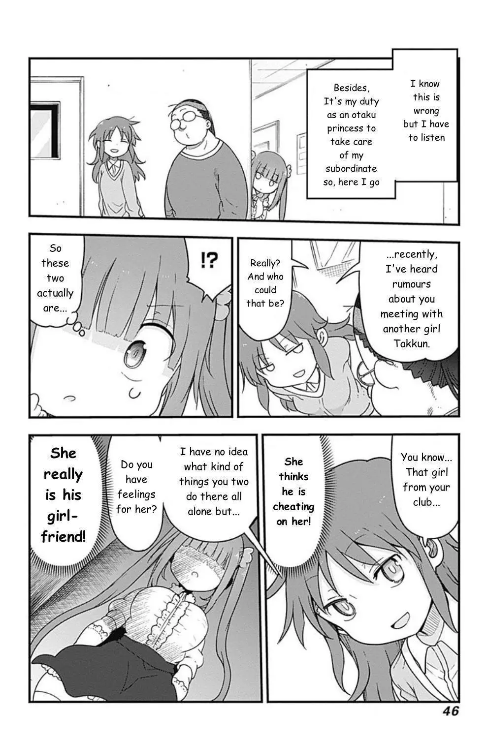 Futaribocchi No Otacir No Hime - Vol.1 Chapter 3: Attack! Ooyama Takeko's Lifestyle